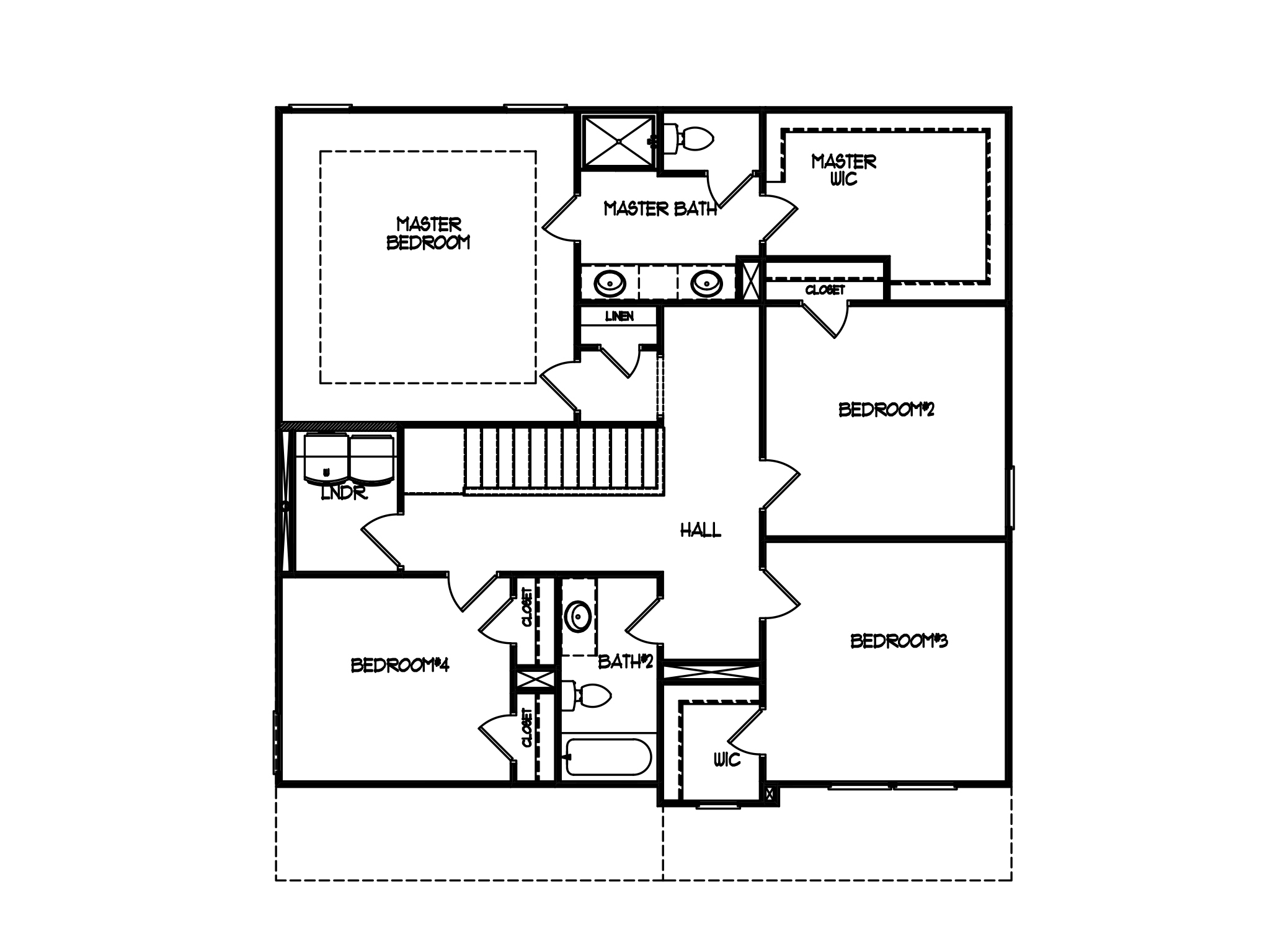 Second Floor at Old Stone Crossing