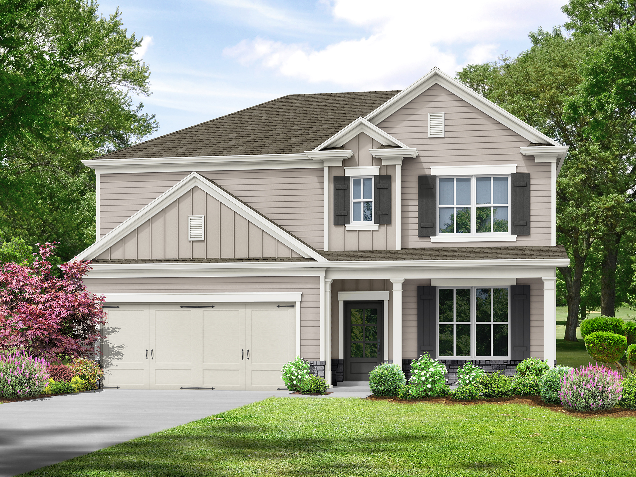Elevation C at Robins Estates