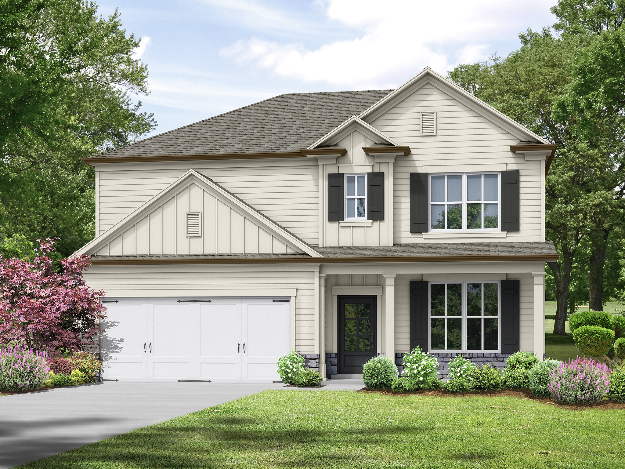 Elevation C at Ellington Farms