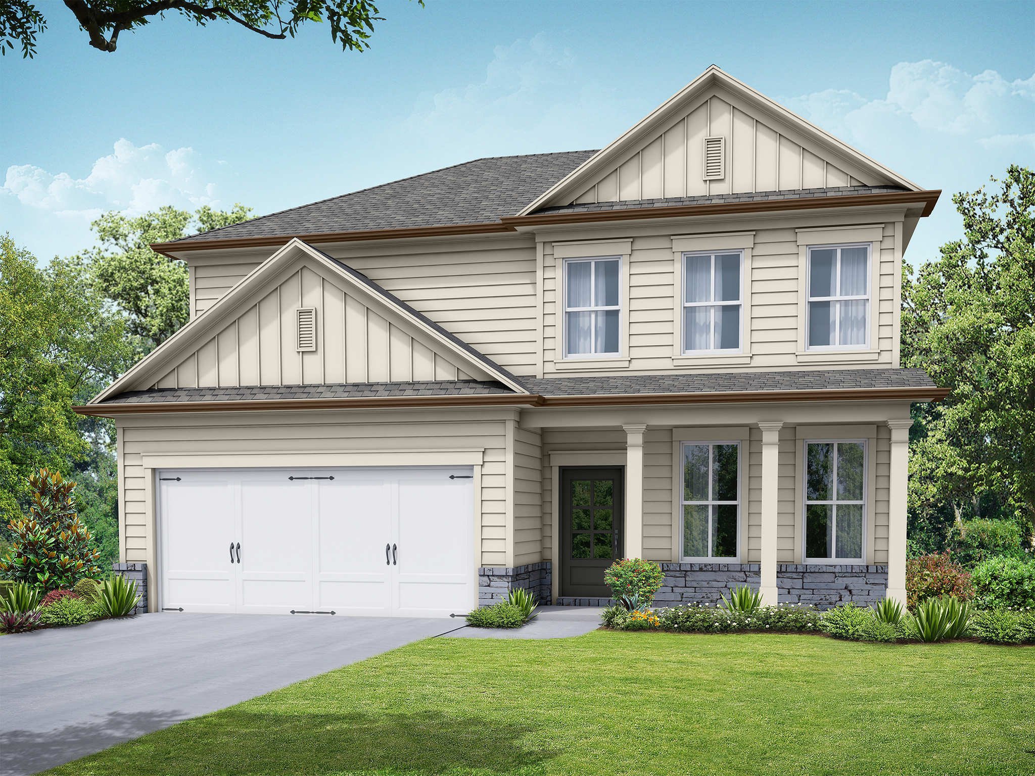 Elevation C at Ellington Farms