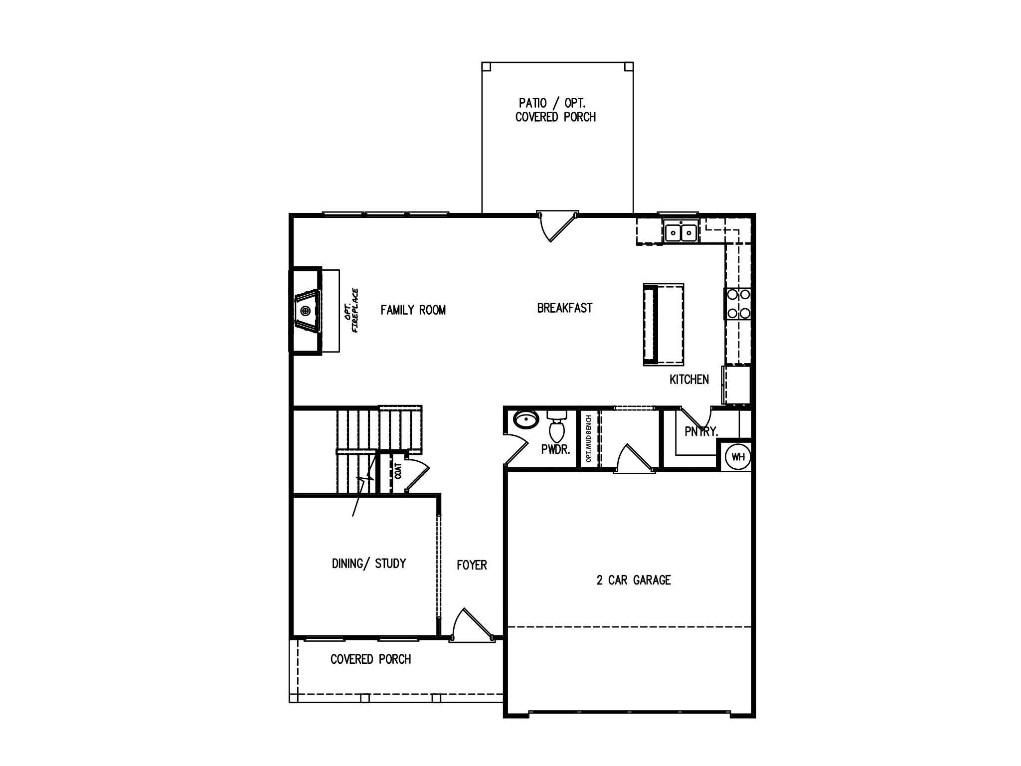 First Floor at Ellington Farms