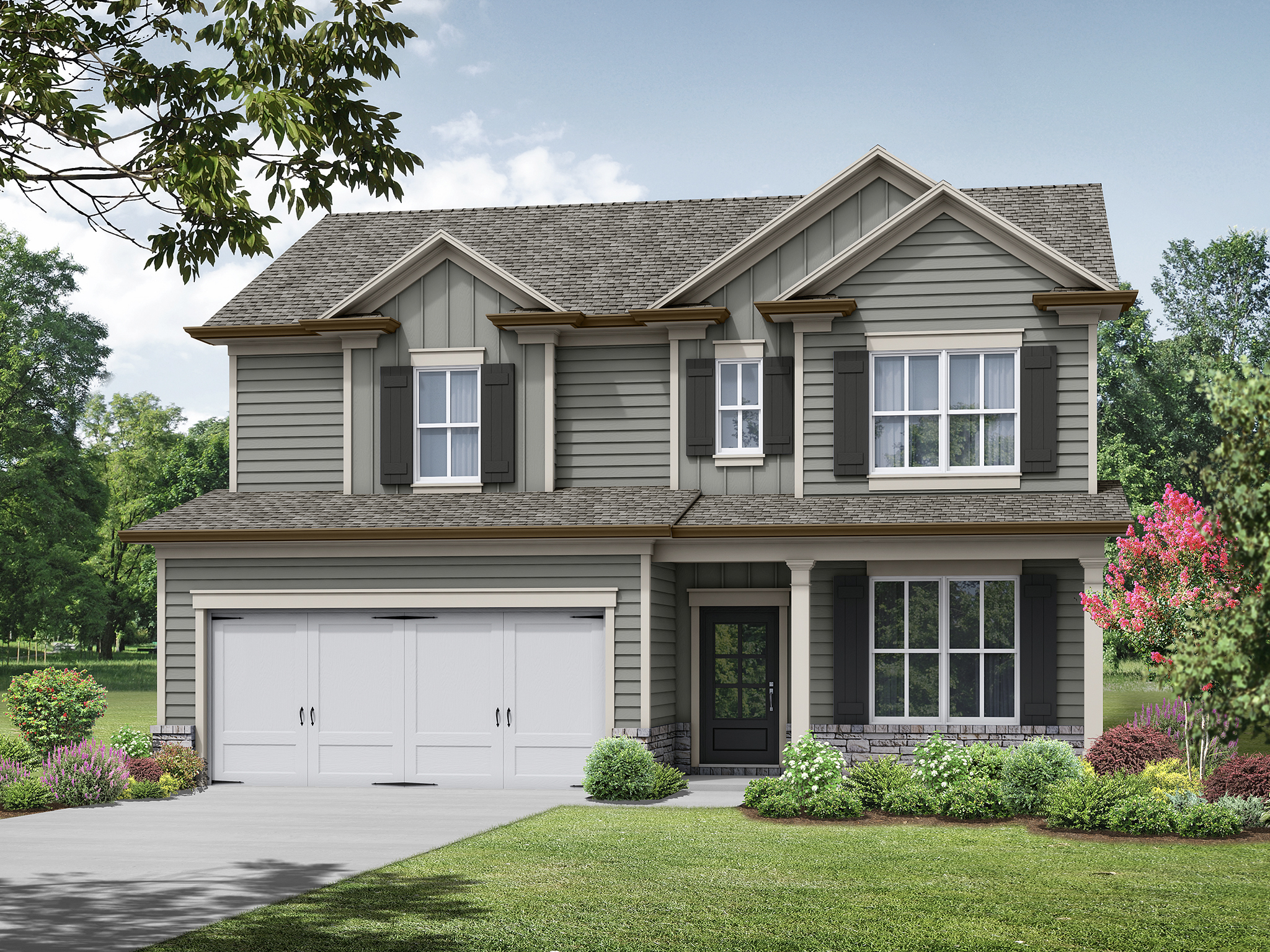 Elevation B at Ellington Farms