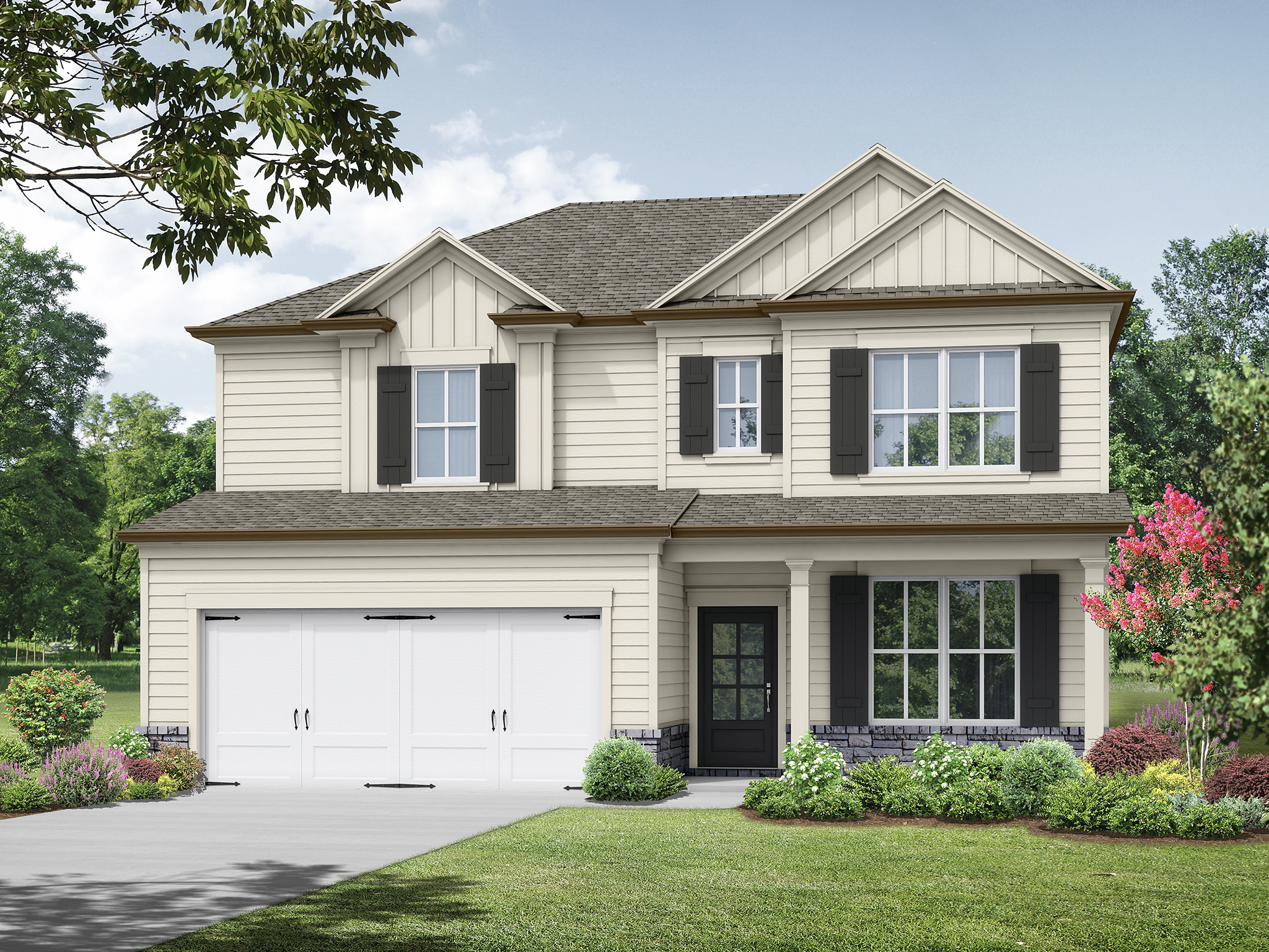 Elevation C at Ellington Farms