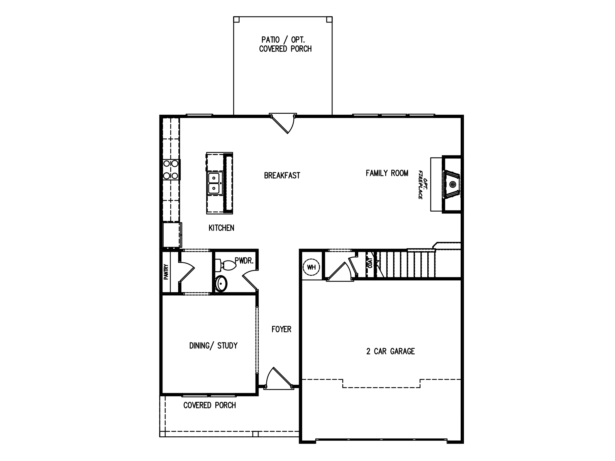 First Floor at Ellington Farms