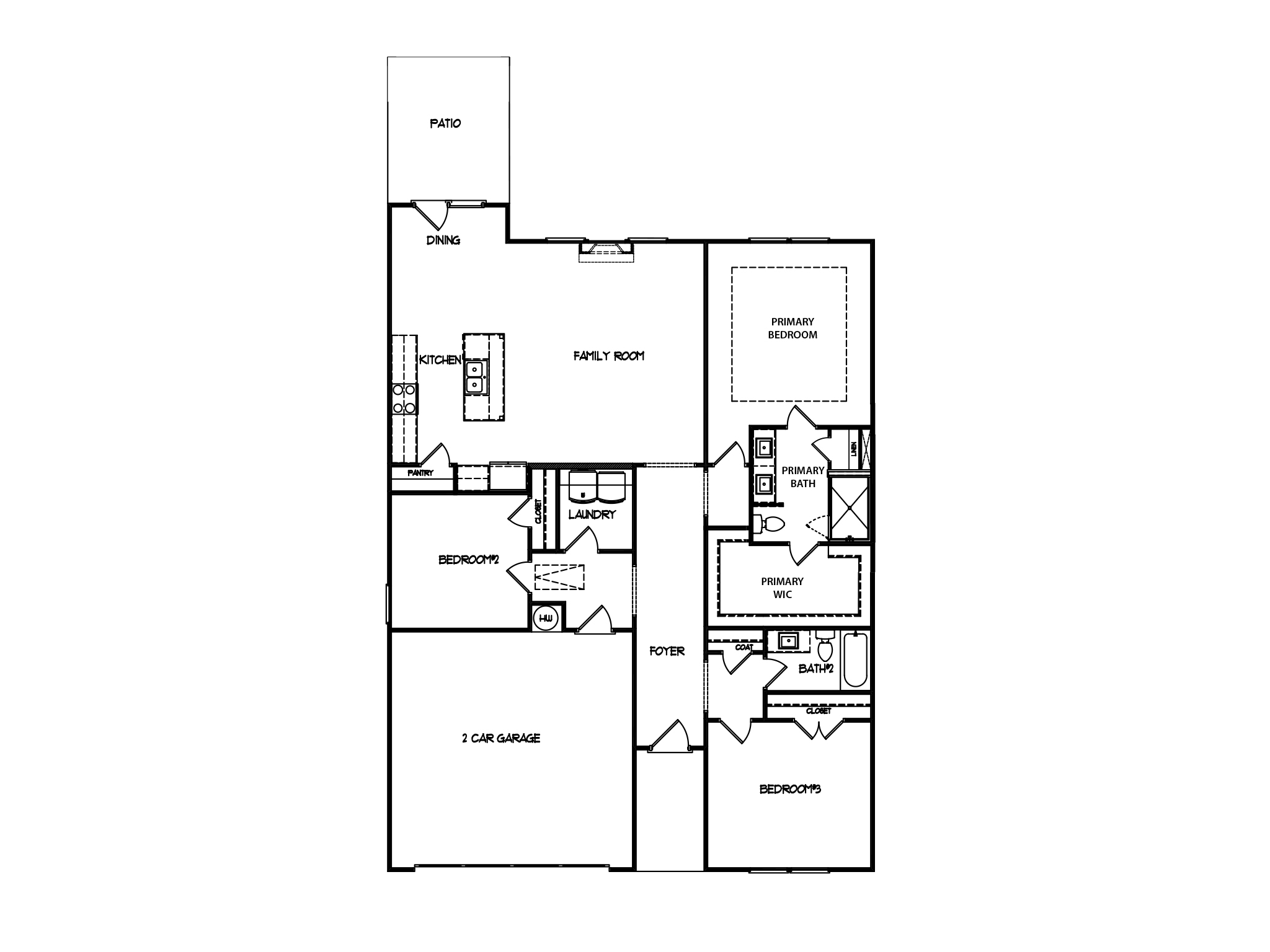 Main Floor at Langston Place