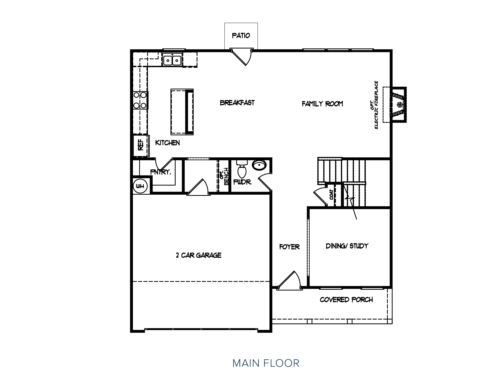 First Floor at Old Stone Crossing