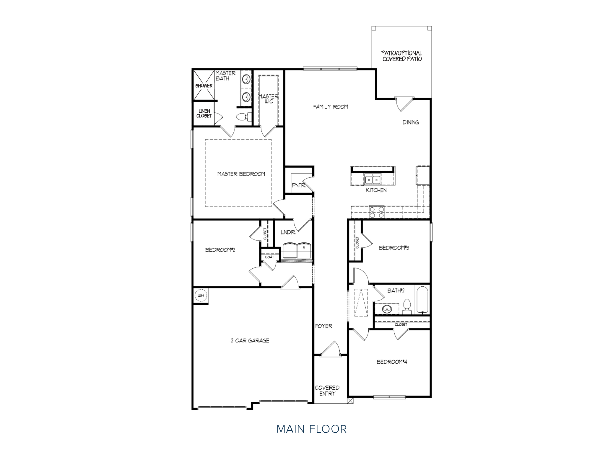 First Floor at Creekside at Olde Town