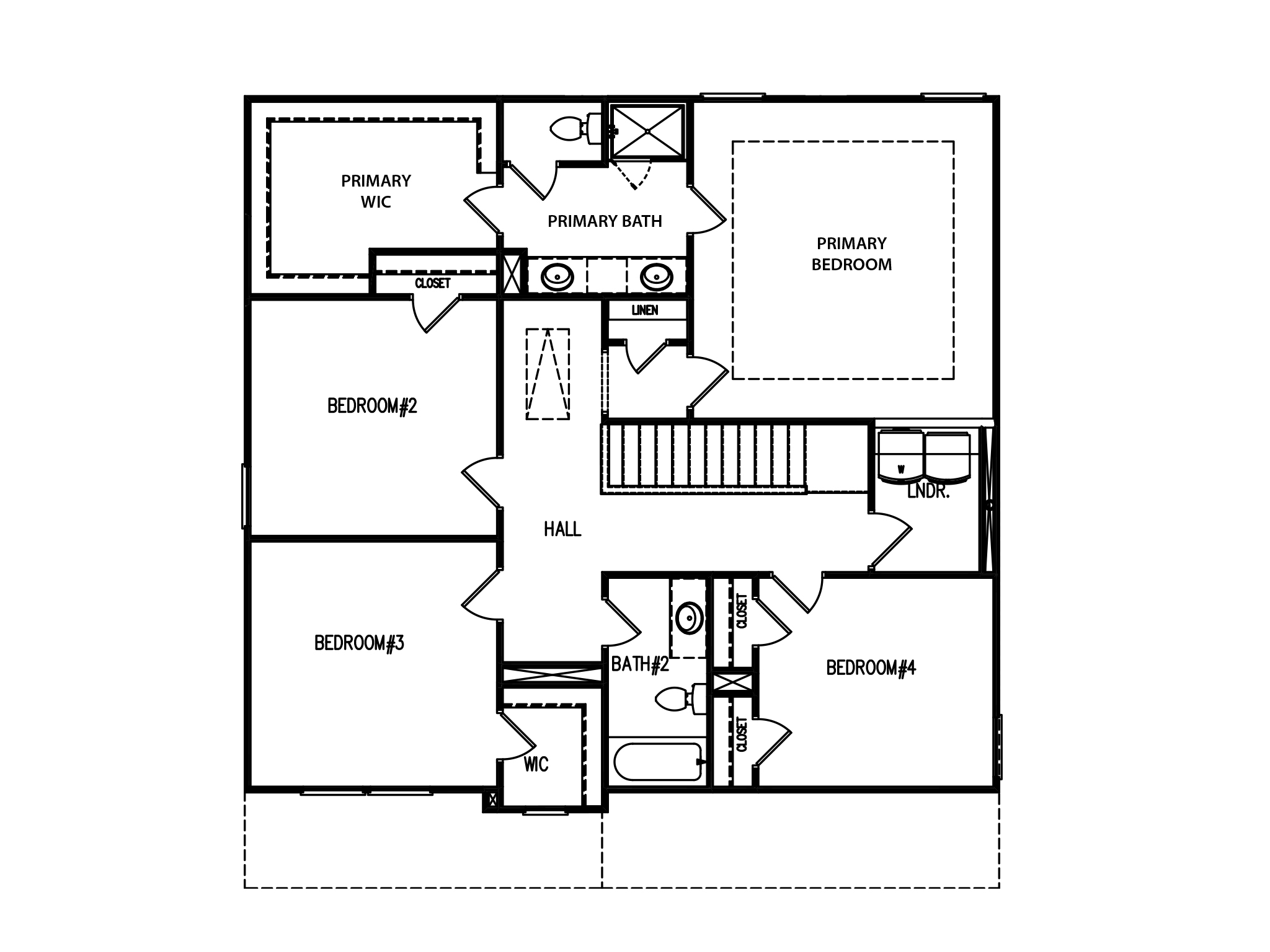 Second Floor at Red Bird Manor