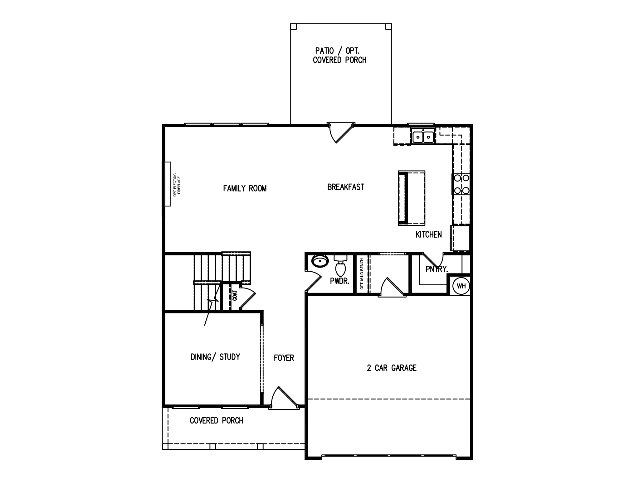 First Floor at Red Bird Manor