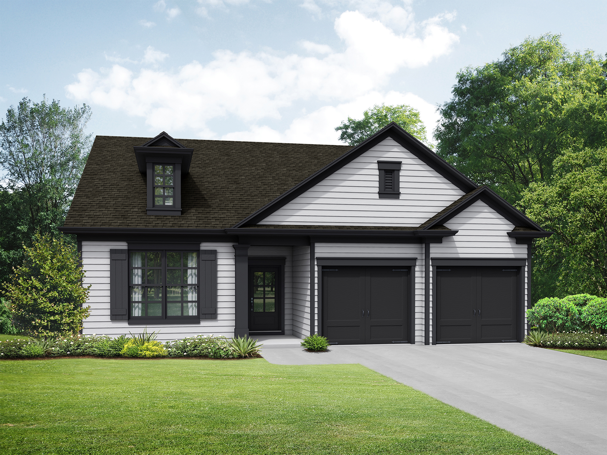 Elevation A at Red Bird Manor