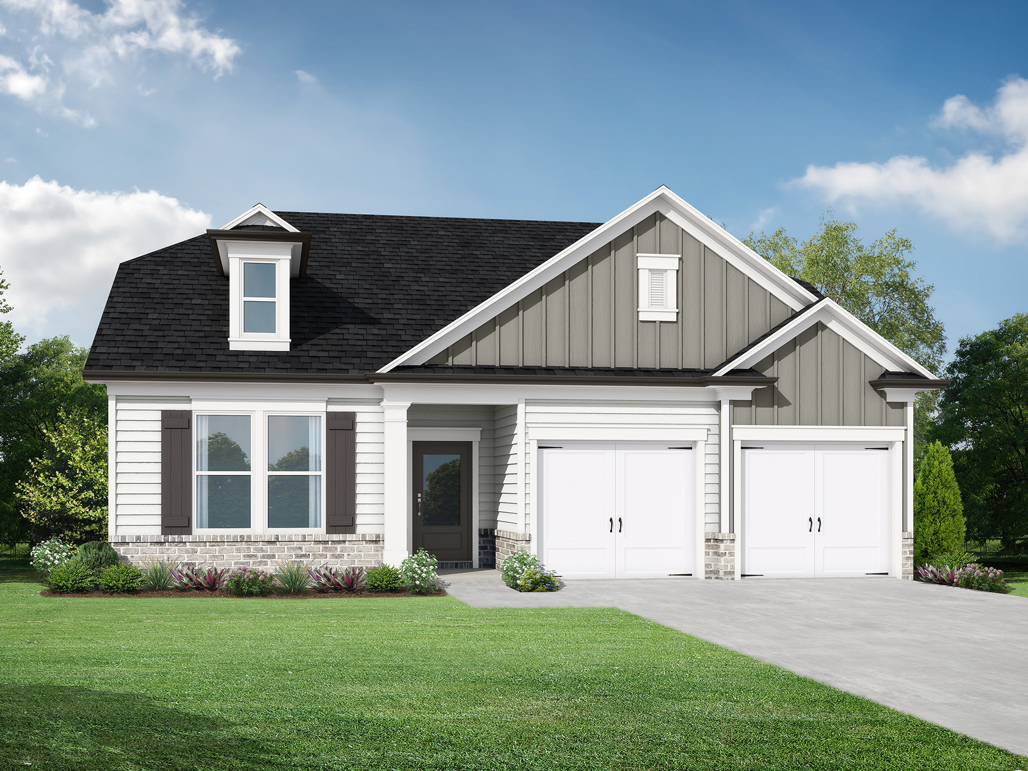 Elevation C at Red Bird Manor