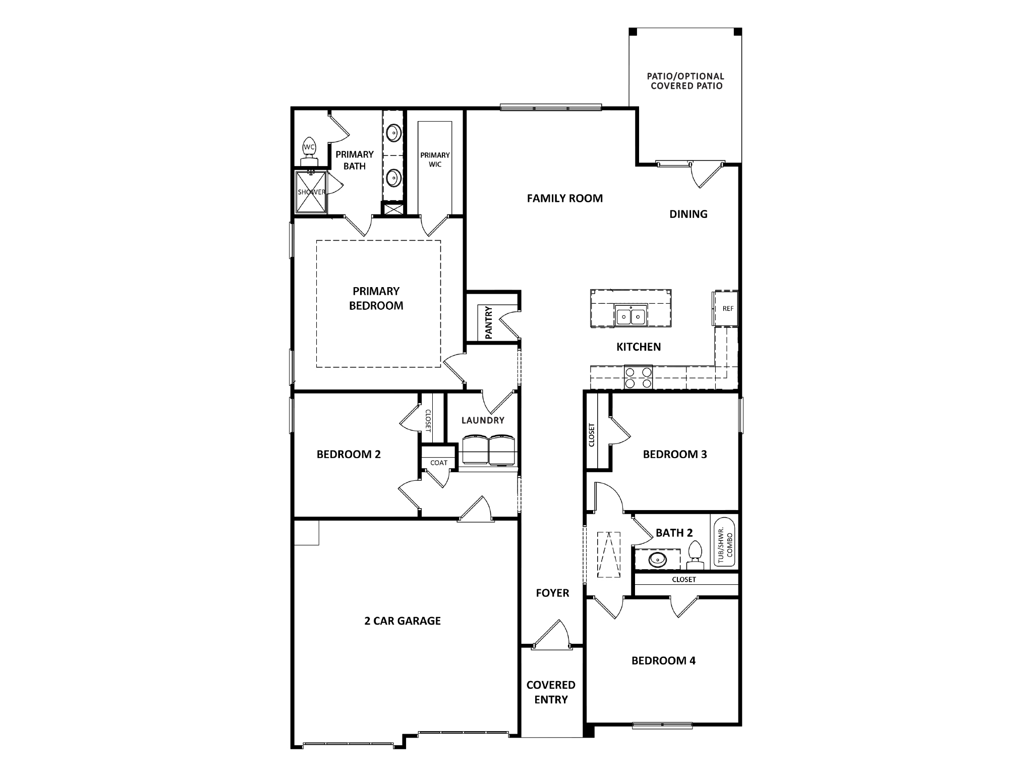 First Floor at Red Bird Manor