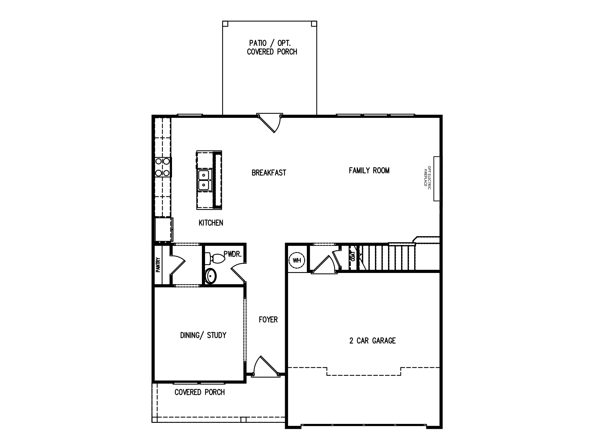 First Floor at Red Bird Manor