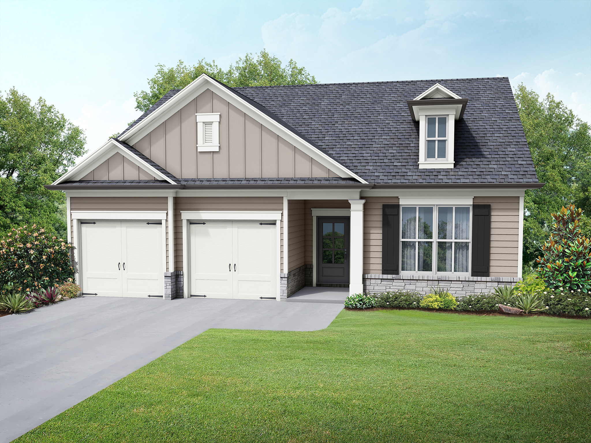 Elevation B at Savoy Park