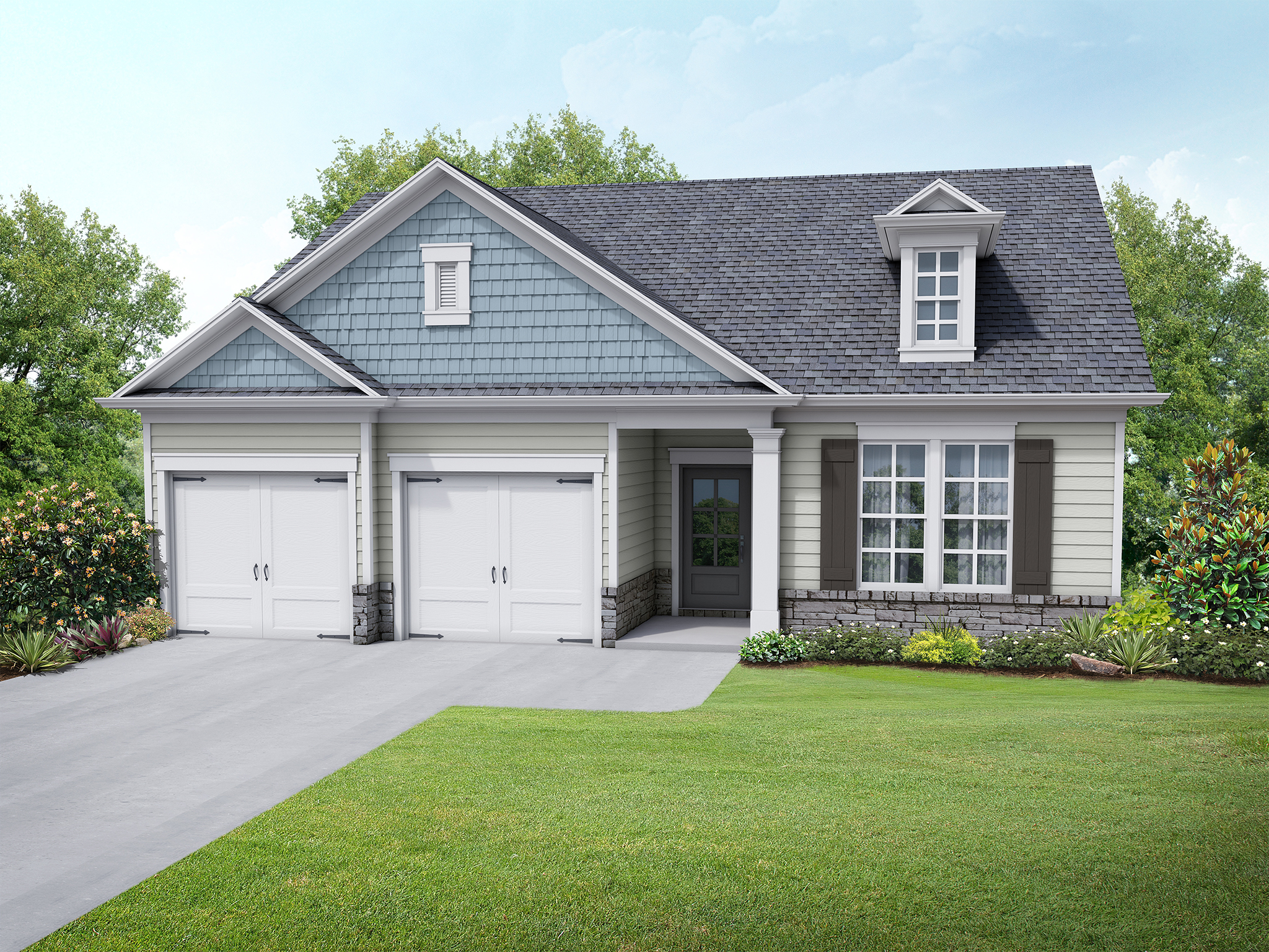 Elevation B at Robins Estates