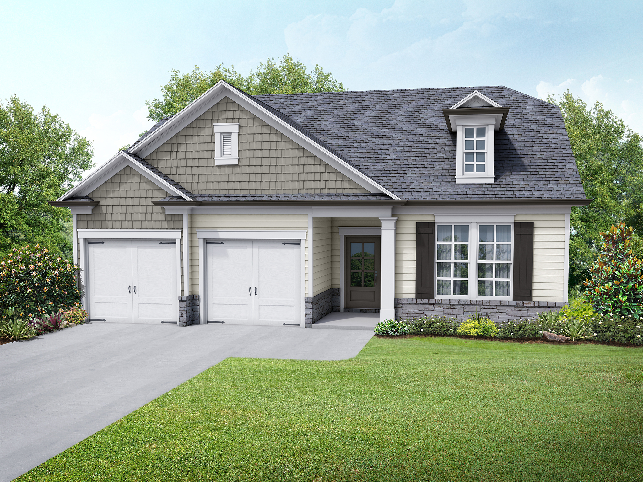 Elevation C at Robins Estates
