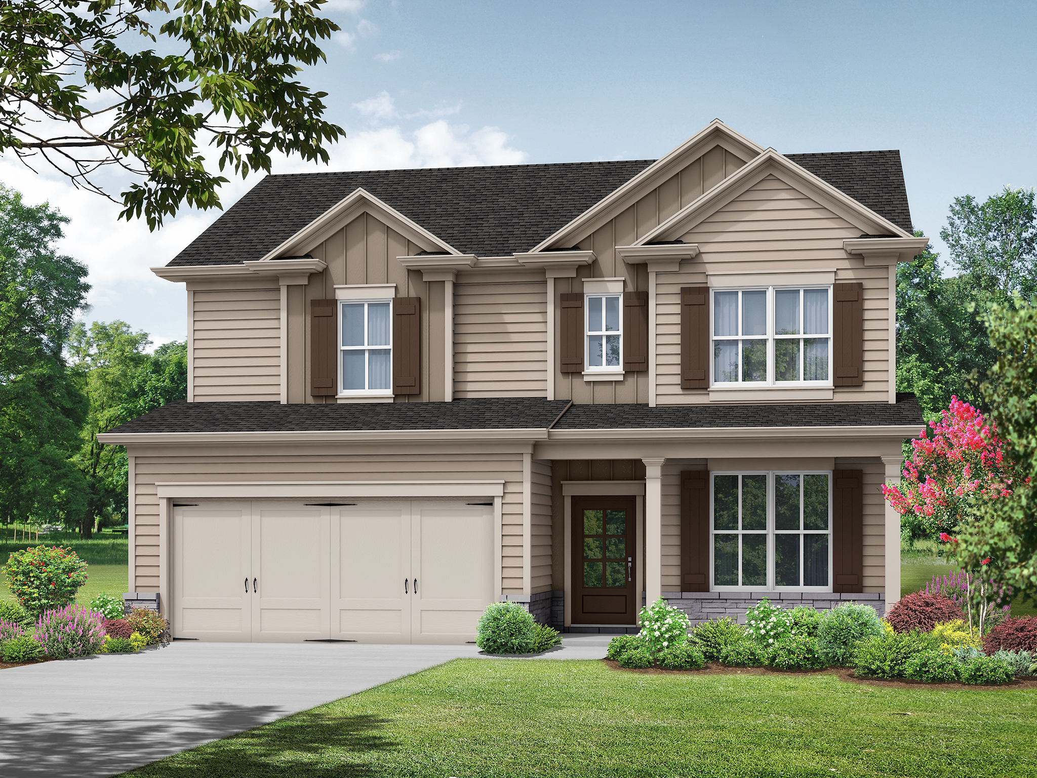 Elevation B at Robins Estates