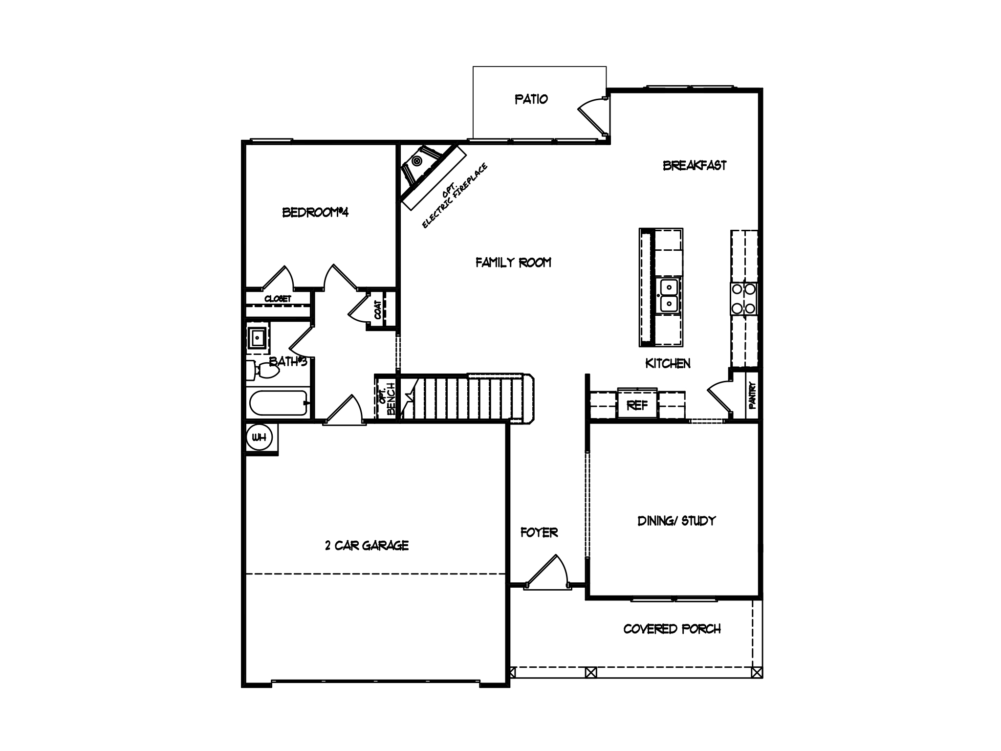 First Floor at Riverwalk at South Fork