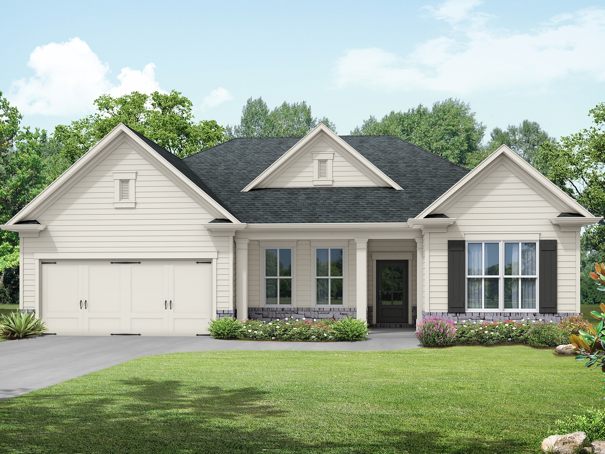 Elevation A at Alcovy Estates