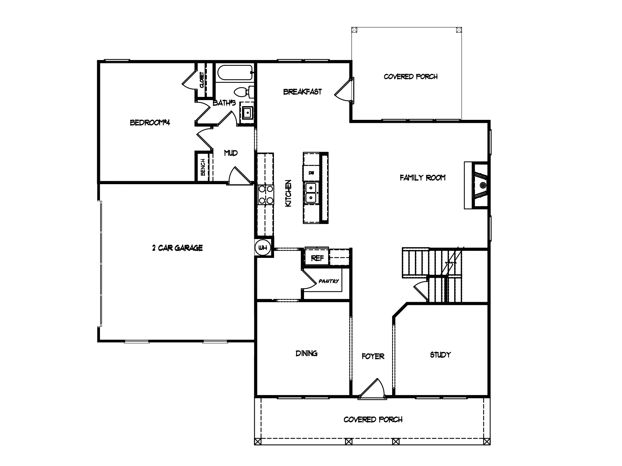 First Floor at Magnolia Ridge