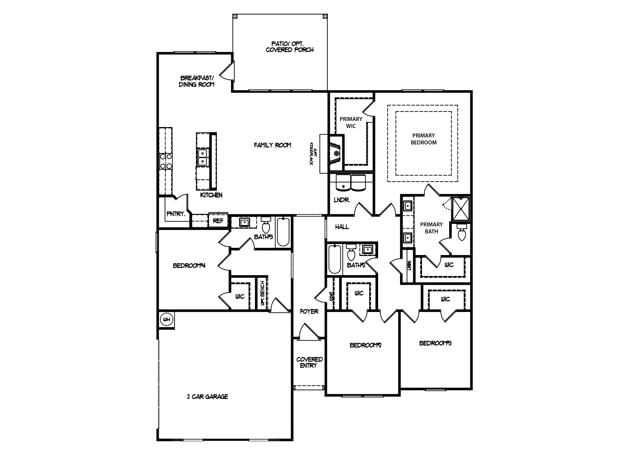First Floor at Magnolia Ridge