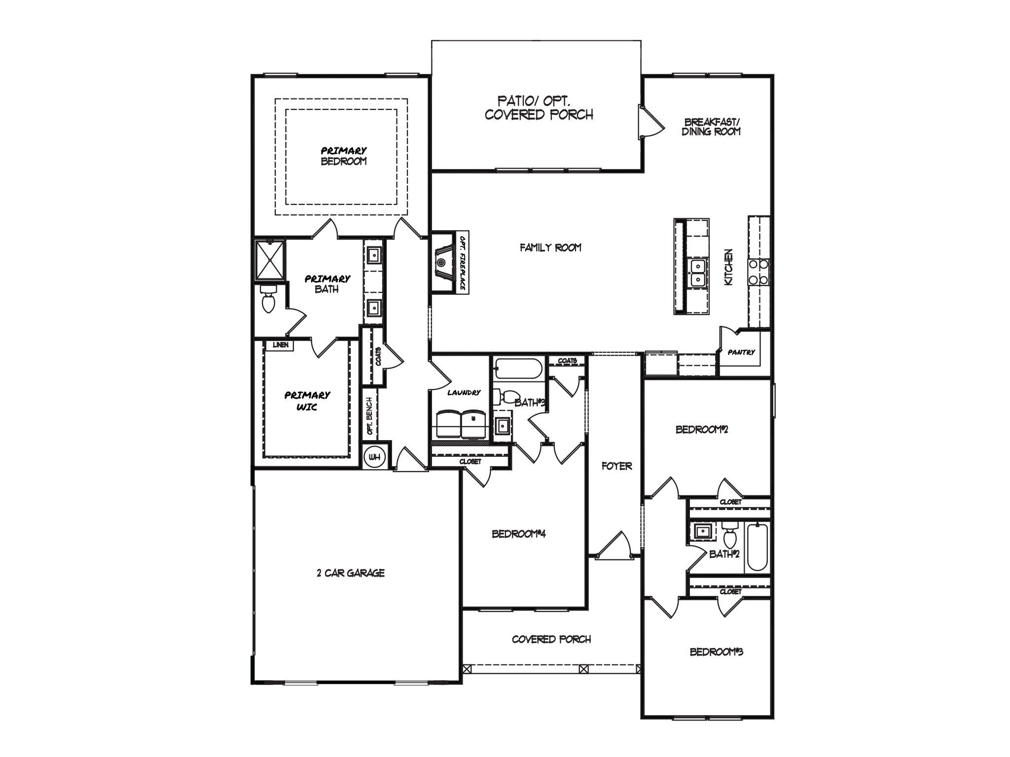 First Floor at Magnolia Ridge