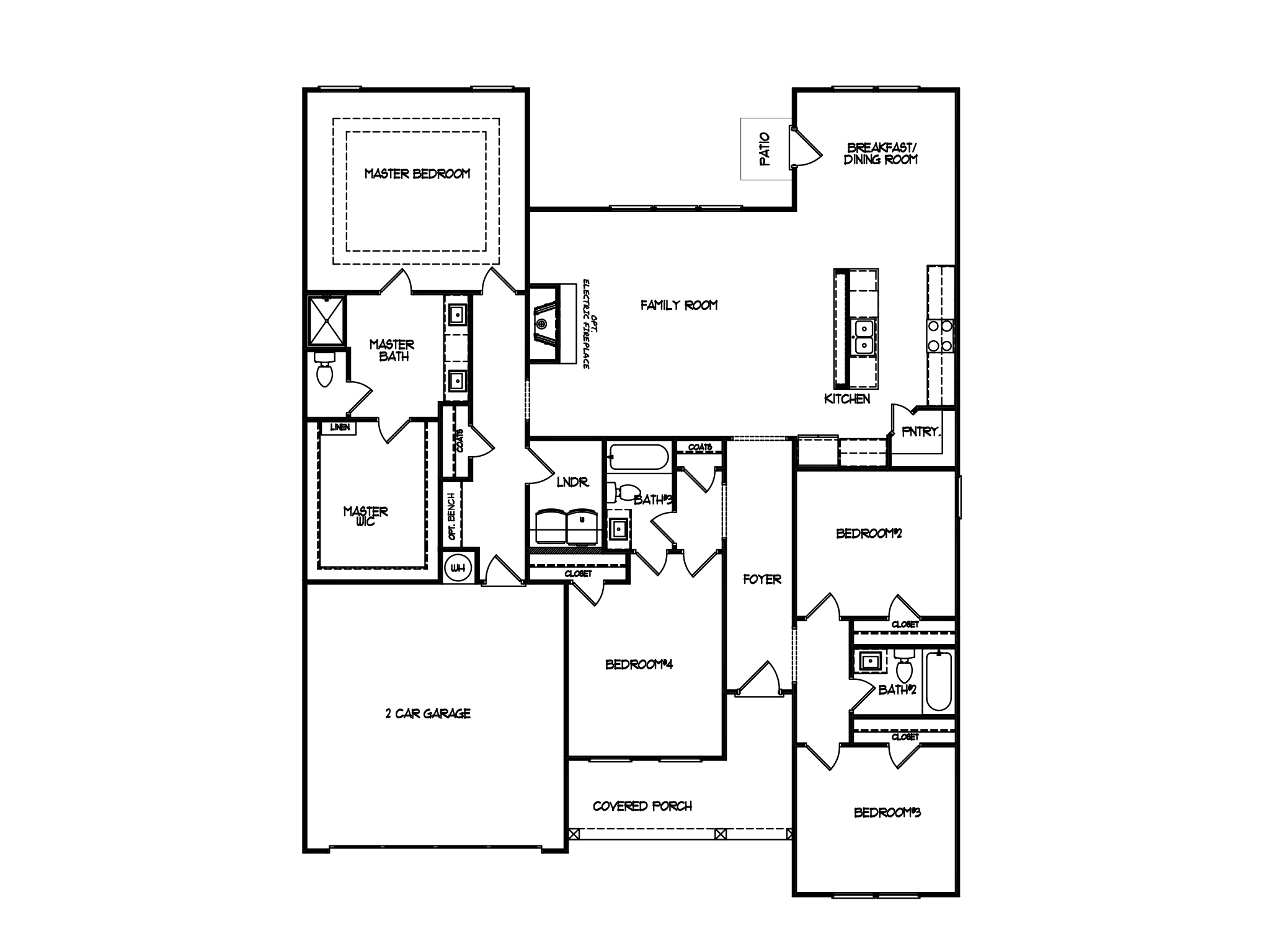 First Floor at Creekside at Olde Town