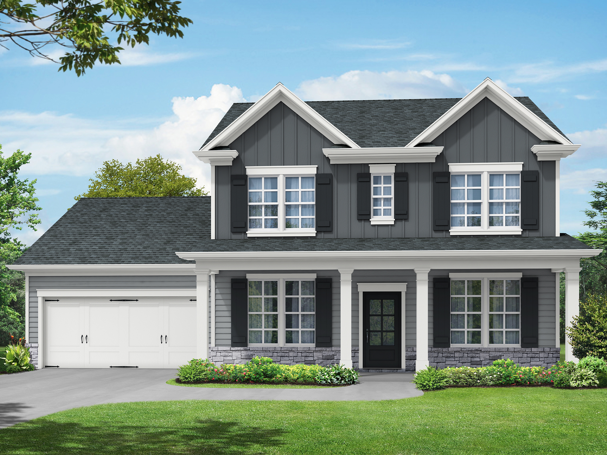 Elevation A at Riverwalk at South Fork