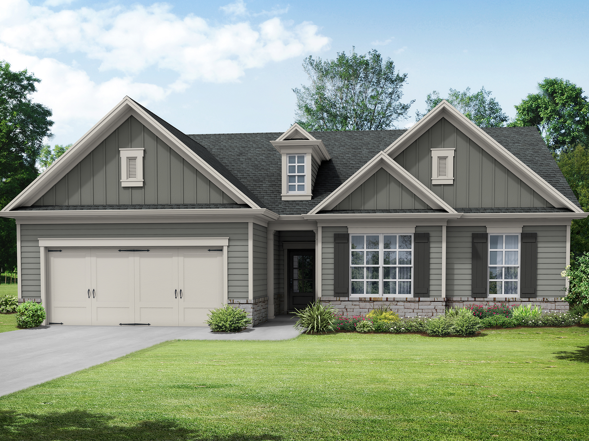 Elevation A at Riverwalk at South Fork