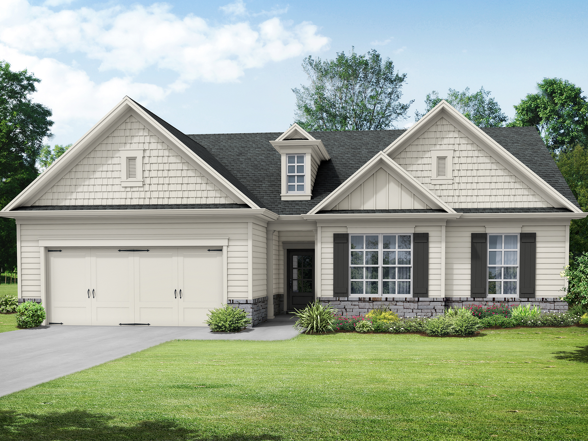 Elevation B at Riverwalk at South Fork