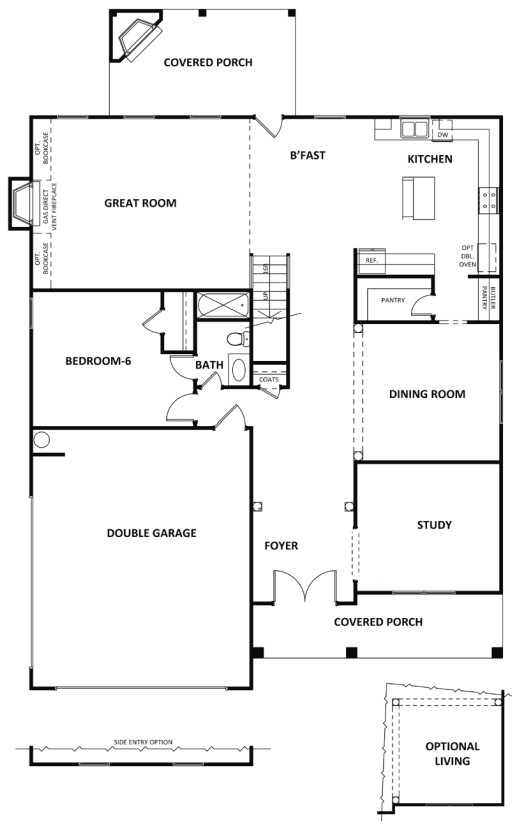 First Floor at Estates at Cameron Manor