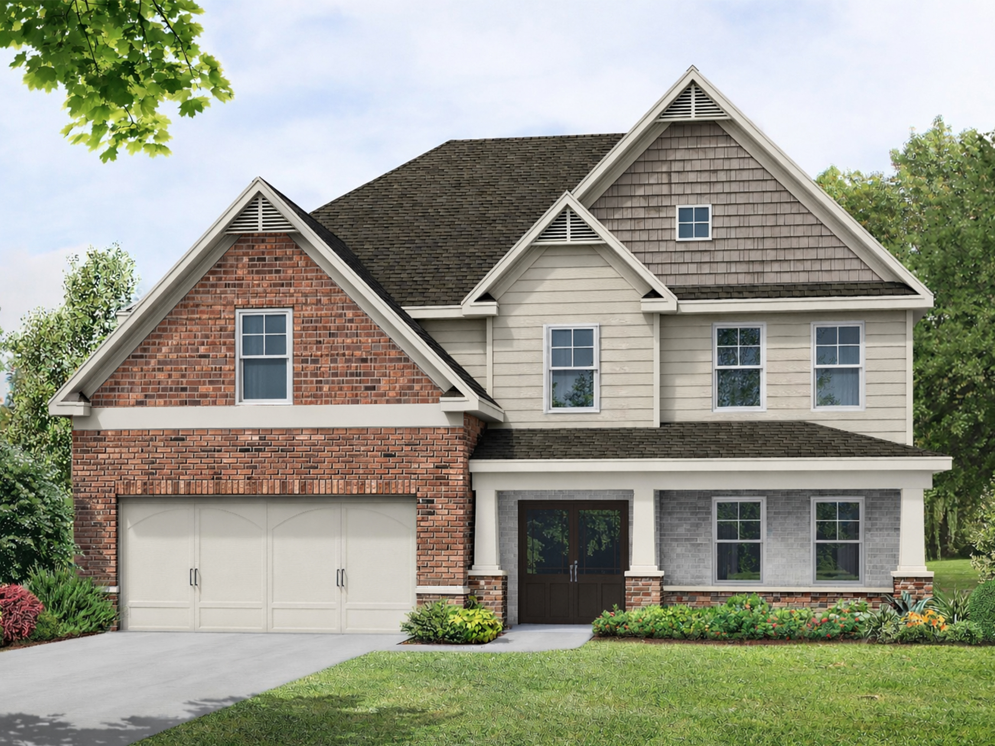 Elevation B at Livingstone Park