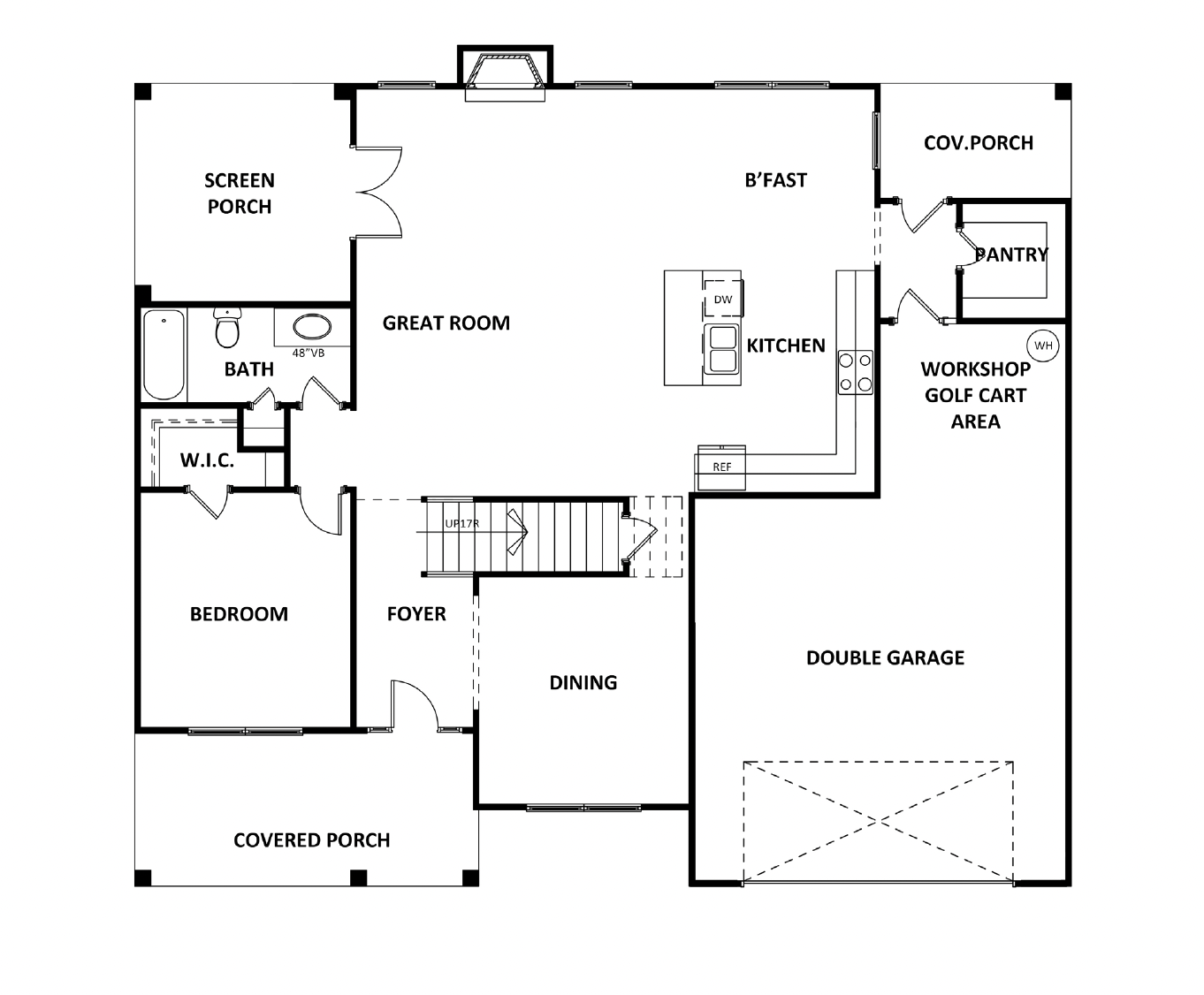 First Floor at Southwind