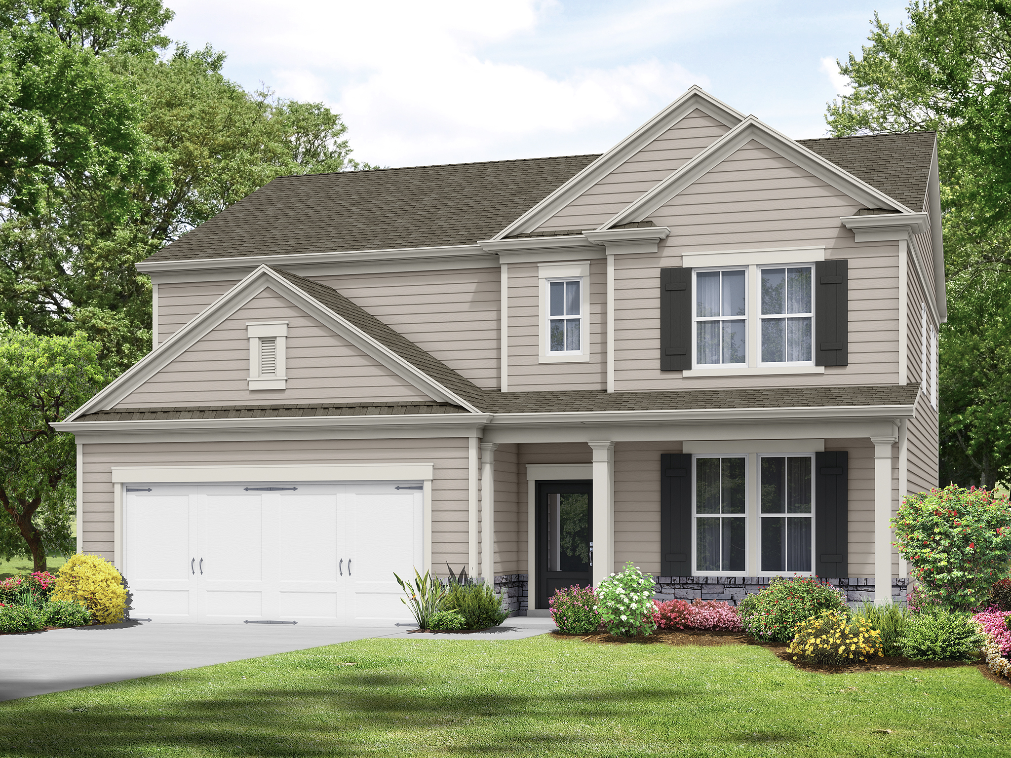 Elevation A at Ellington Farms