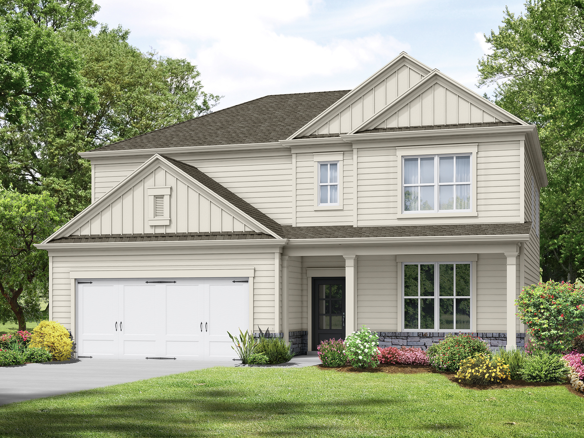 Elevation C at Ellington Farms