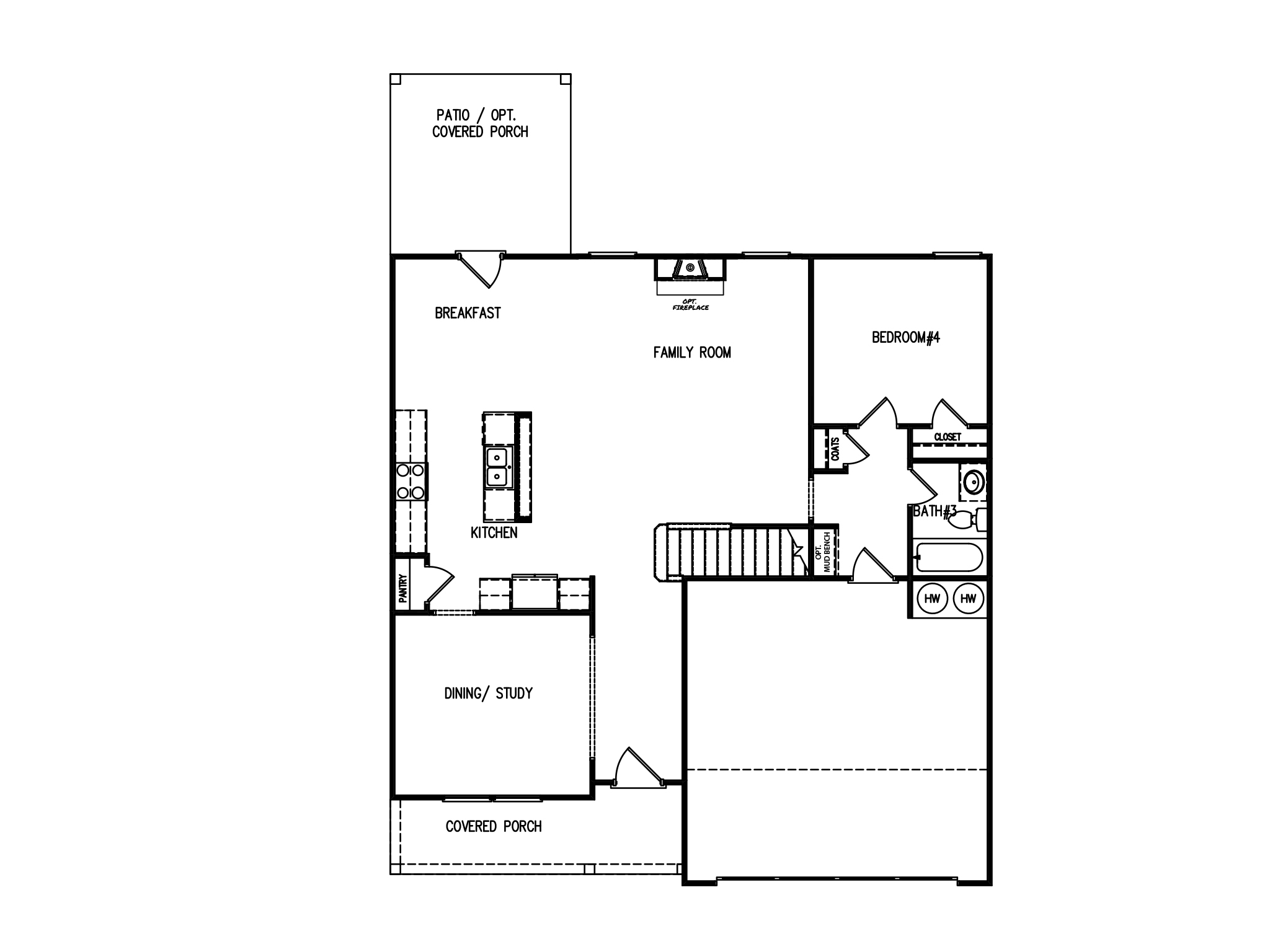 First Floor at Ellington Farms