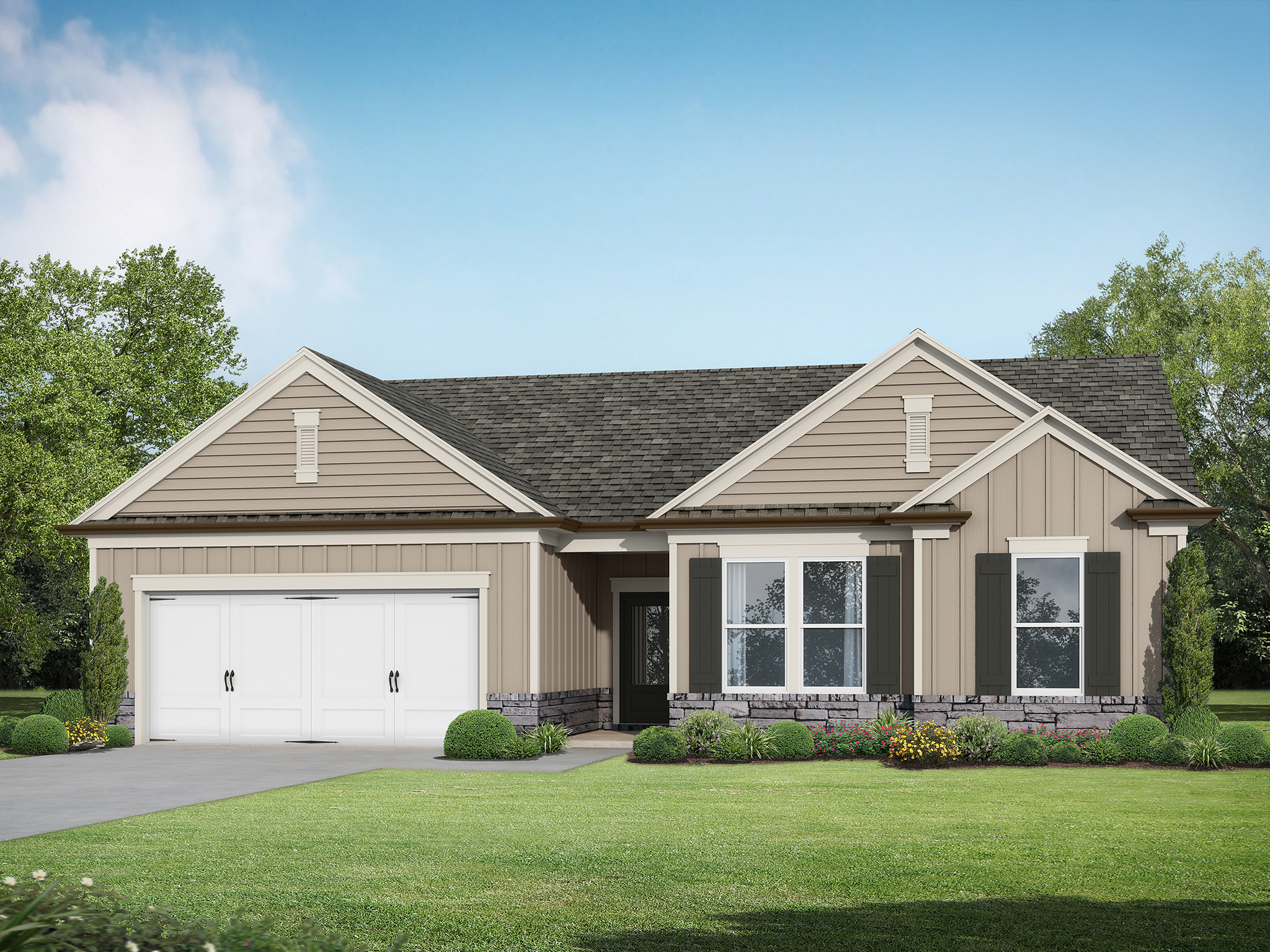 Elevation A at Ellington Farms