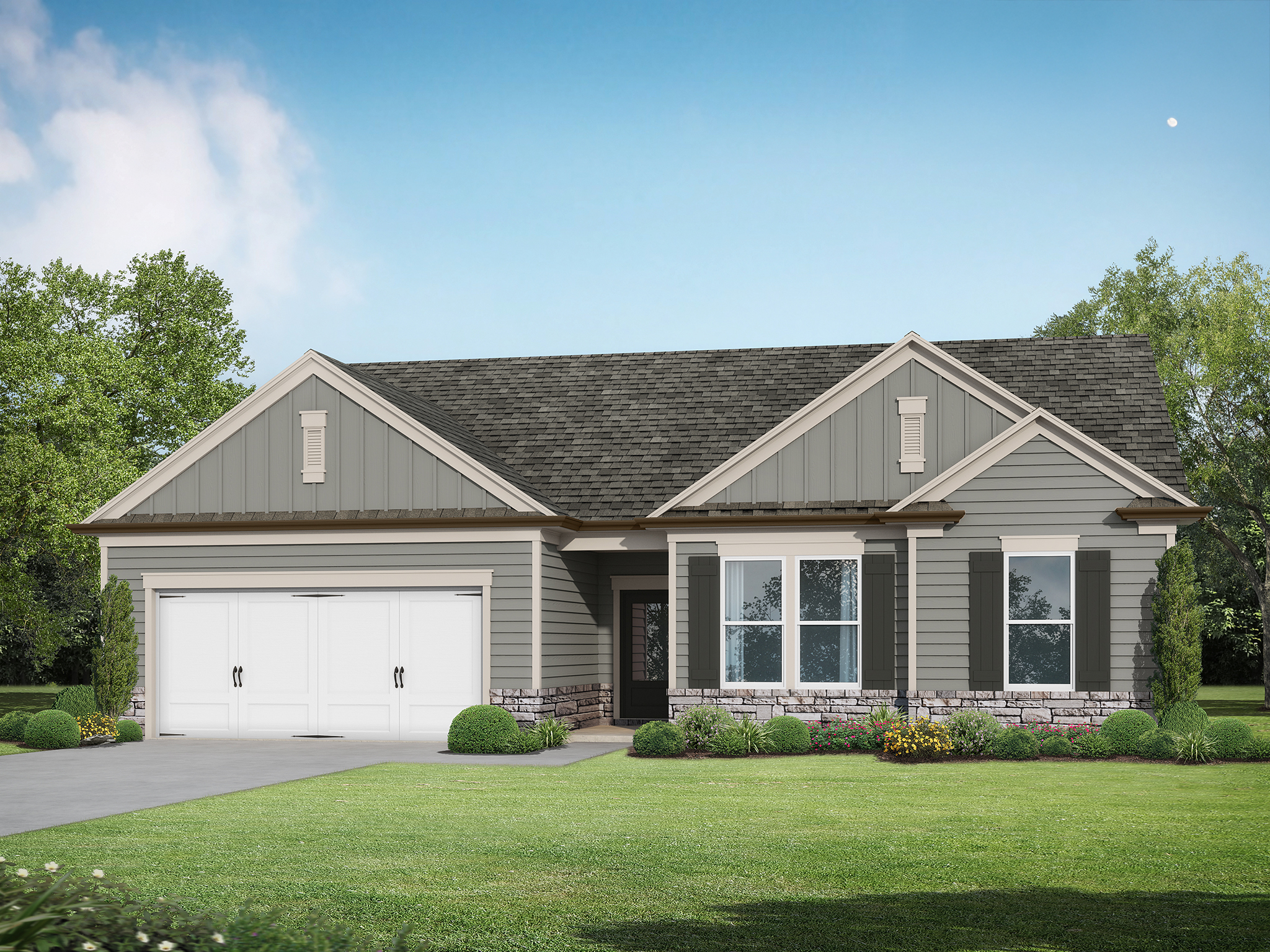 Elevation B at Ellington Farms