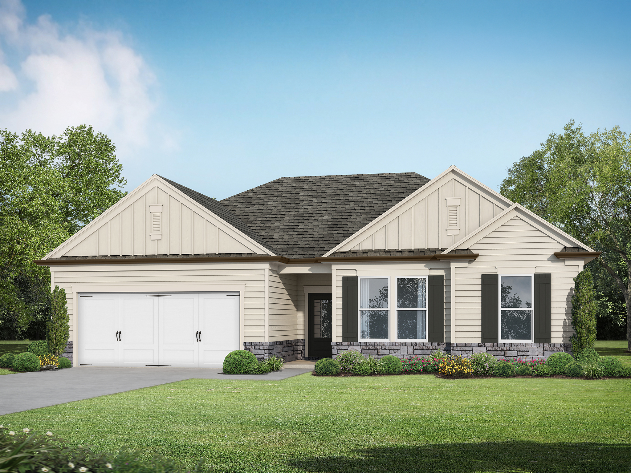 Elevation C at Ellington Farms