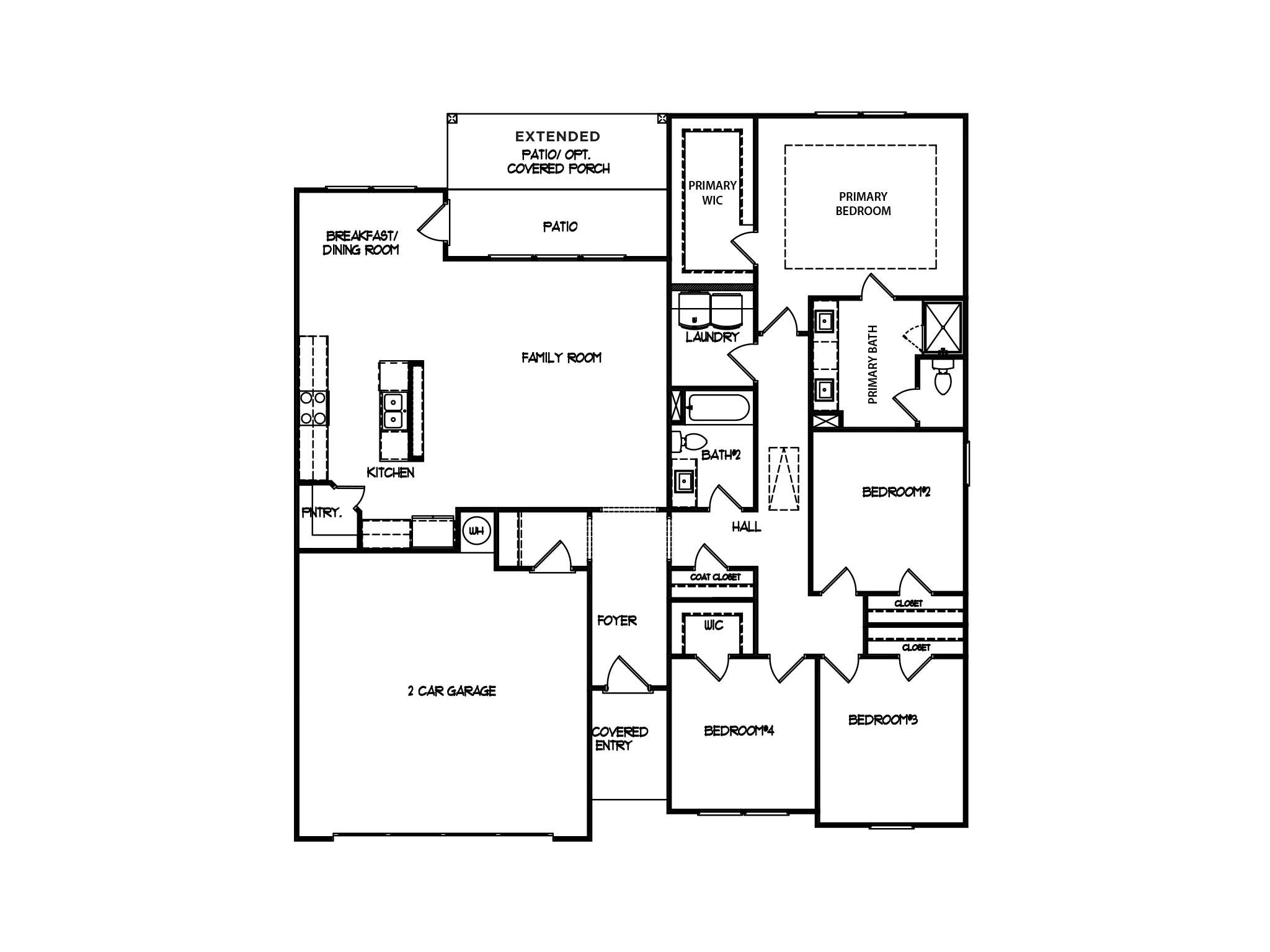 First Floor at Ellington Farms