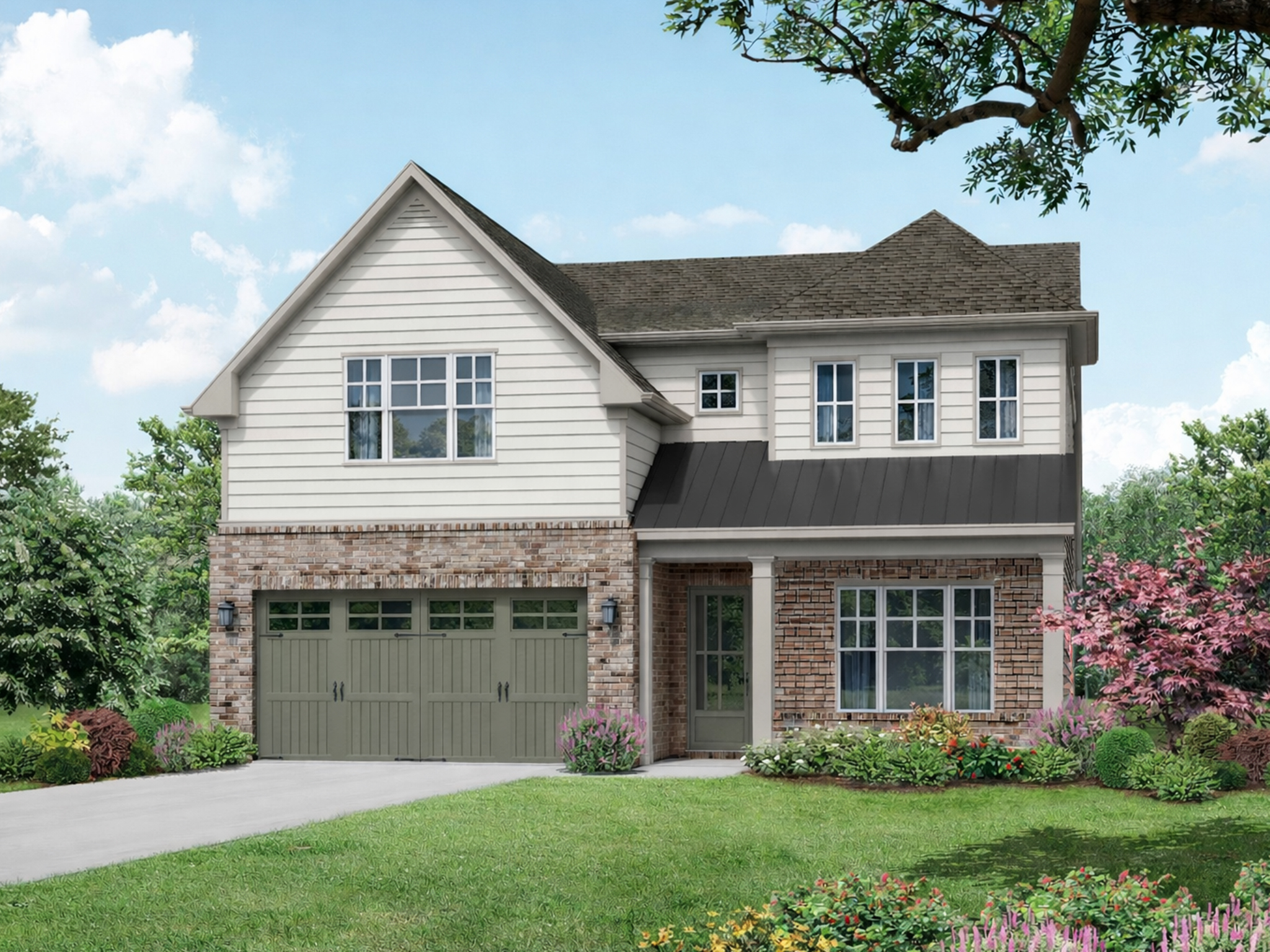 Elevation A at Livingstone Park