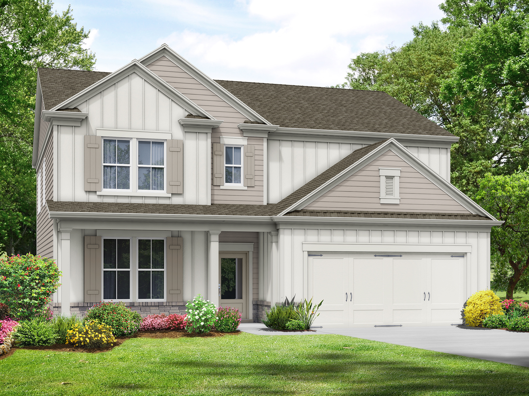 Elevation B at Robins Estates