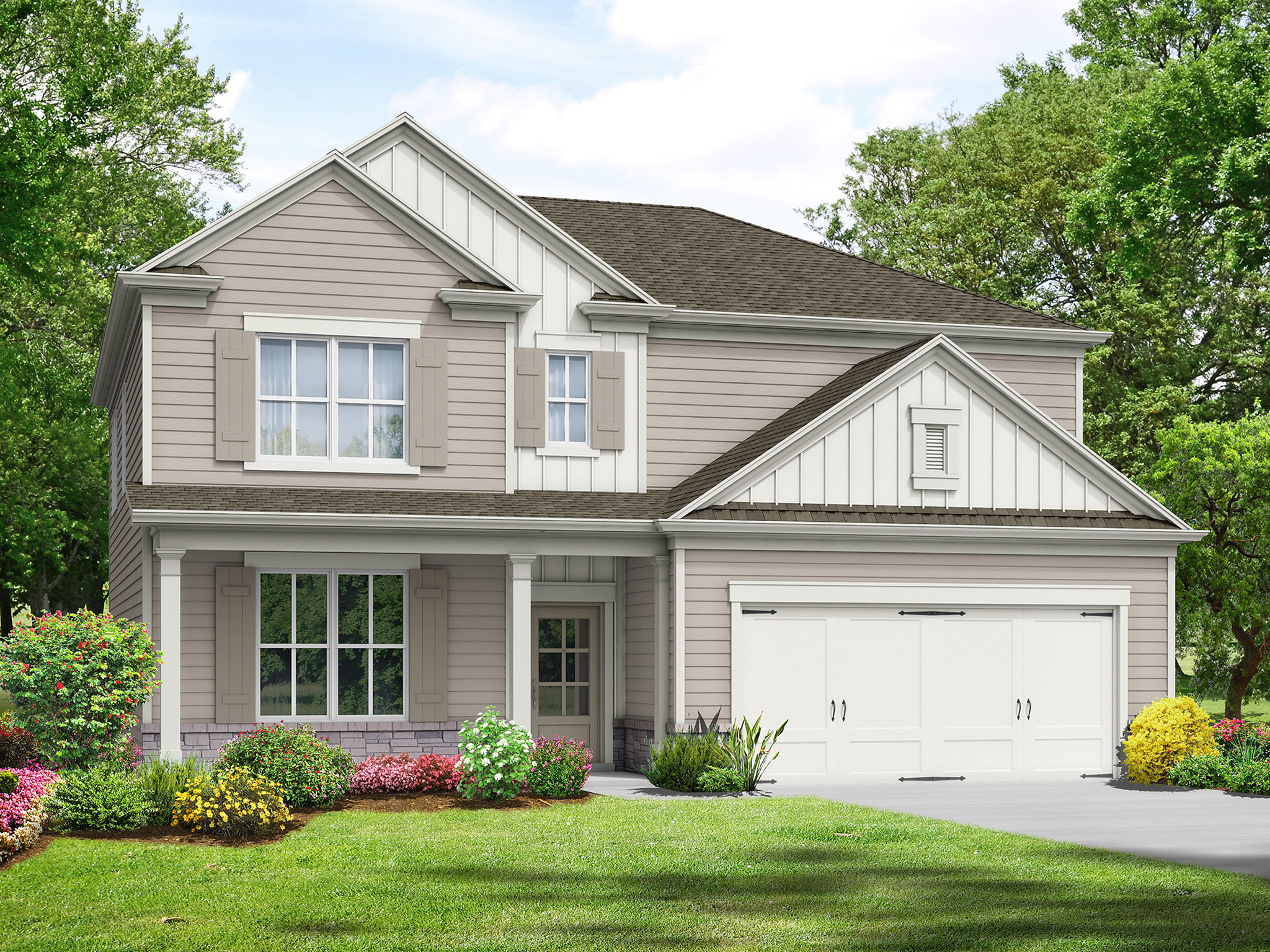 Elevation C at Robins Estates