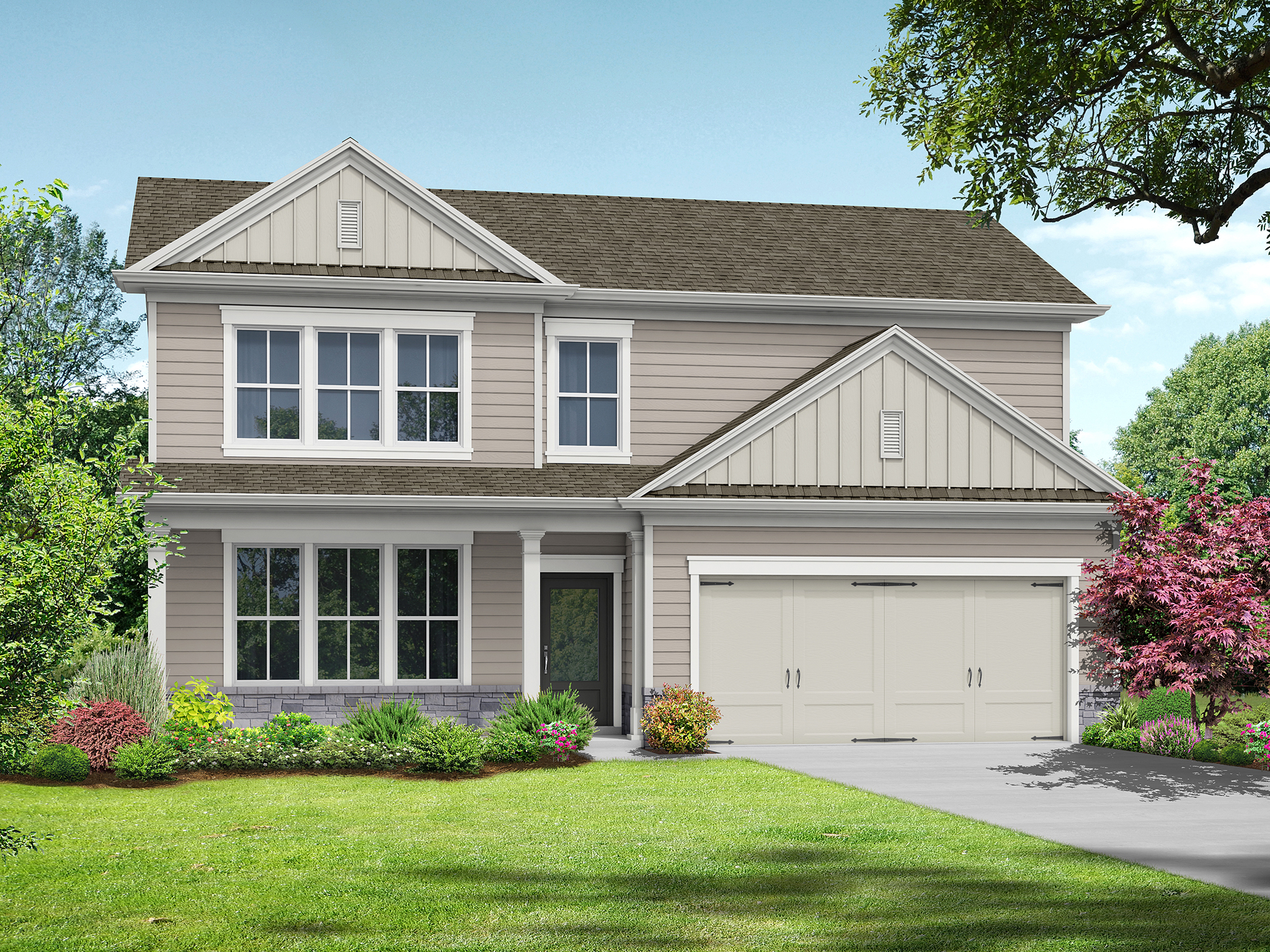 Elevation B at Robins Estates