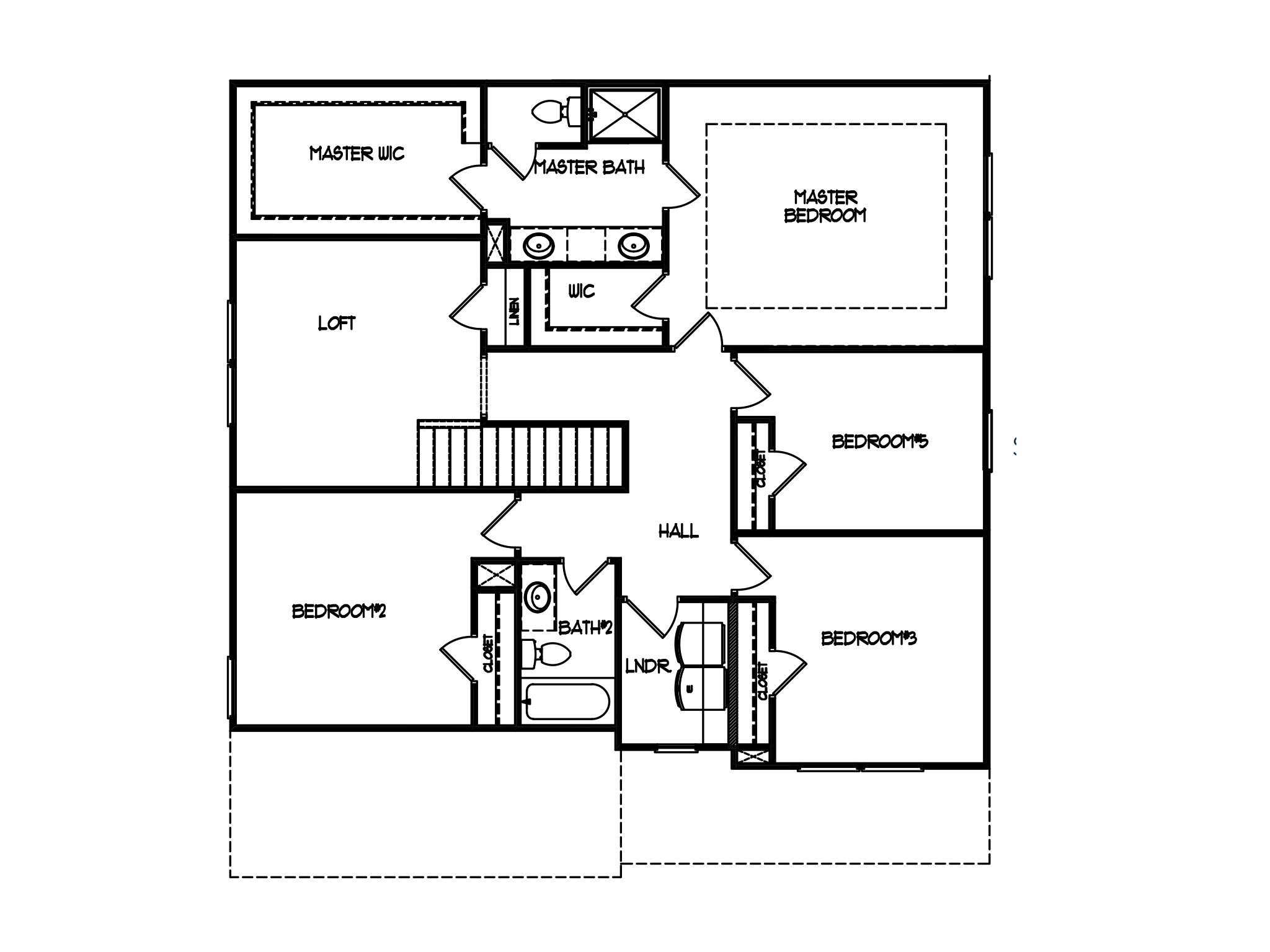 Second Floor at Old Stone Crossing