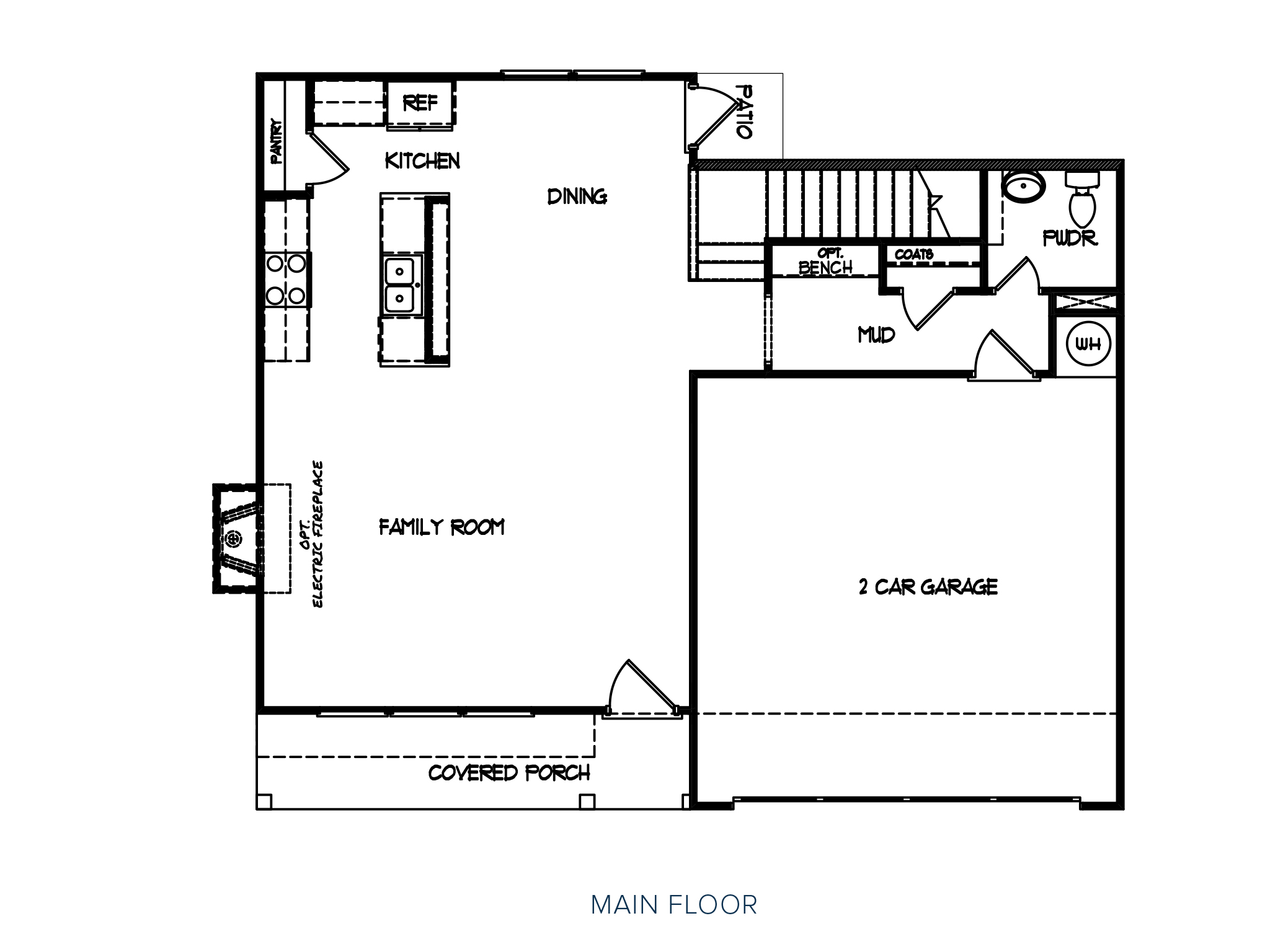 First Floor at Old Stone Crossing