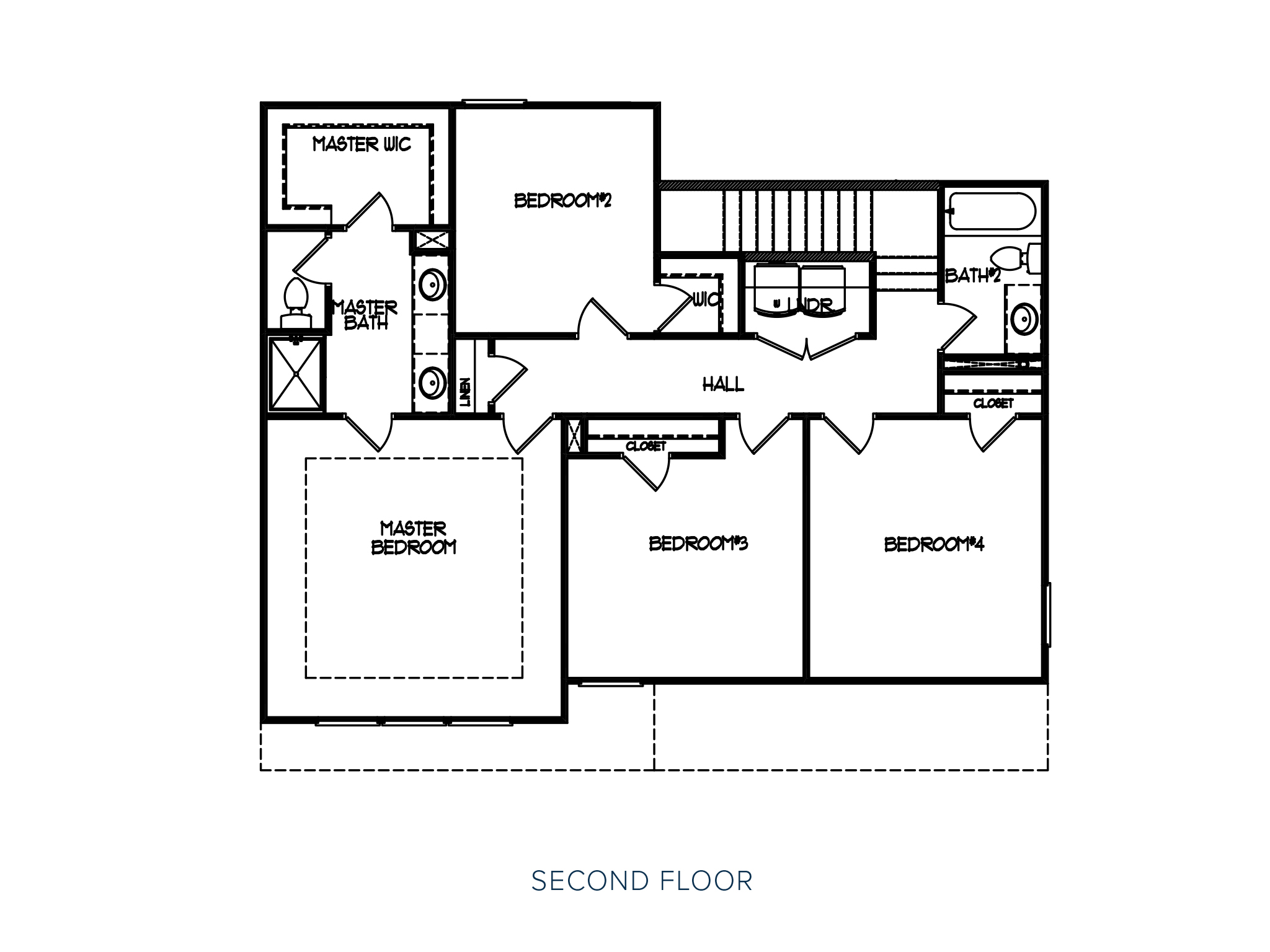 Second Floor at Old Stone Crossing