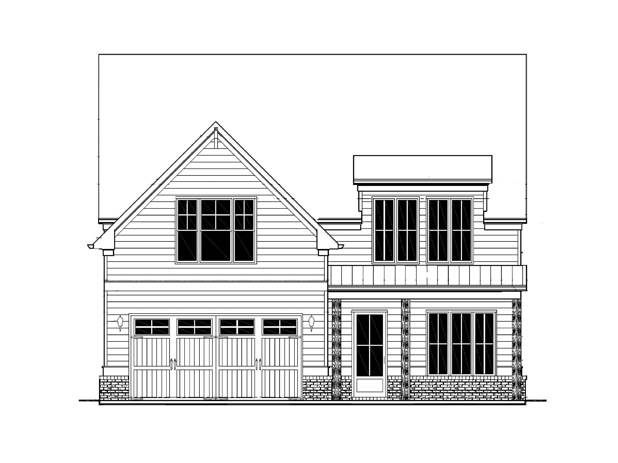 Elevation A at Livingstone Park