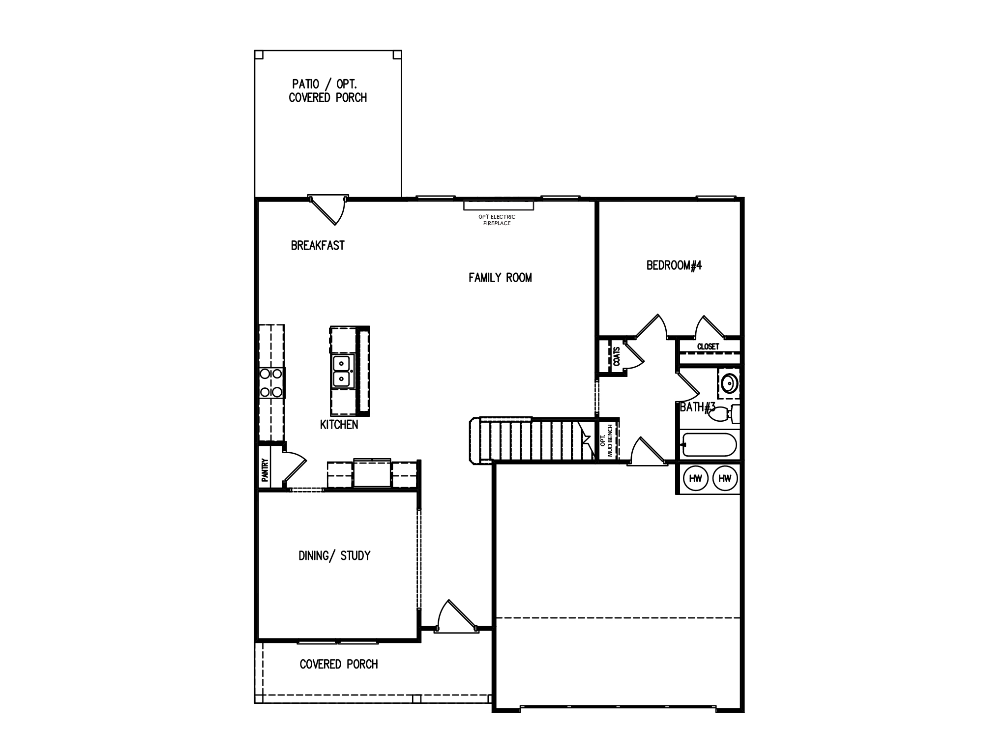 First Floor at Red Bird Manor