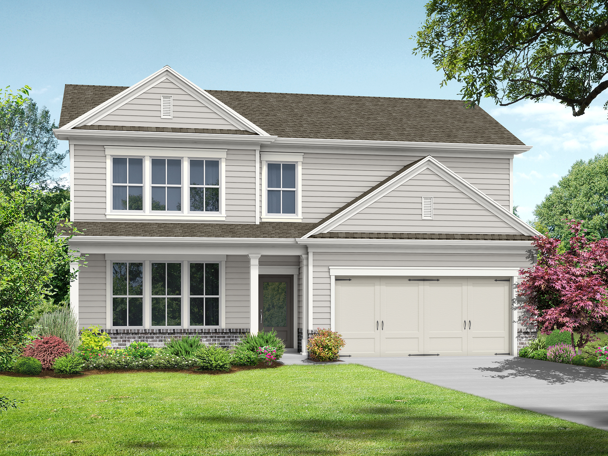 Elevation A at Red Bird Manor